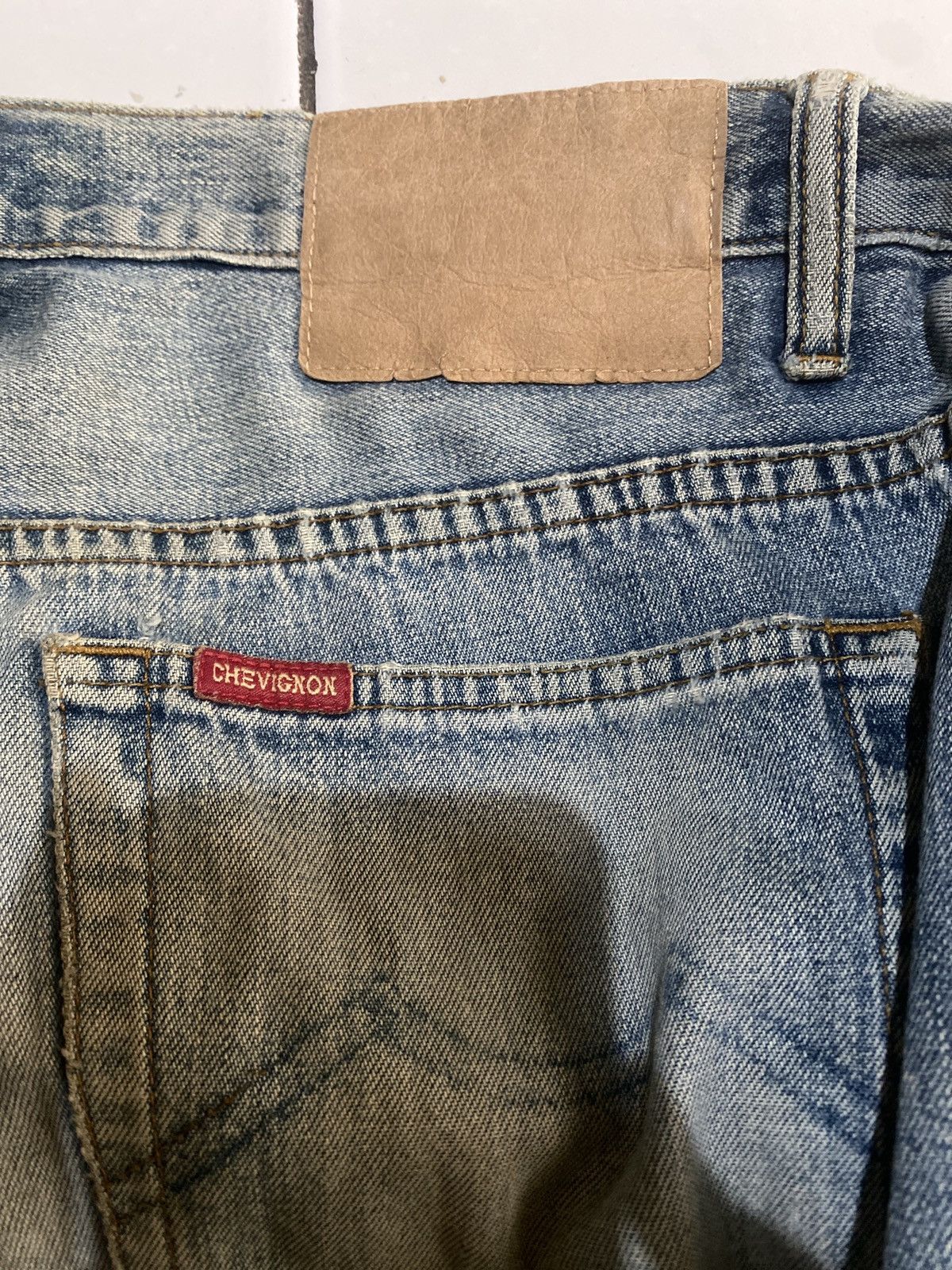 Chevignon Chevignon Jeans First Blue Vintage 1990 Slim Fit Size US 31 - 5 Thumbnail