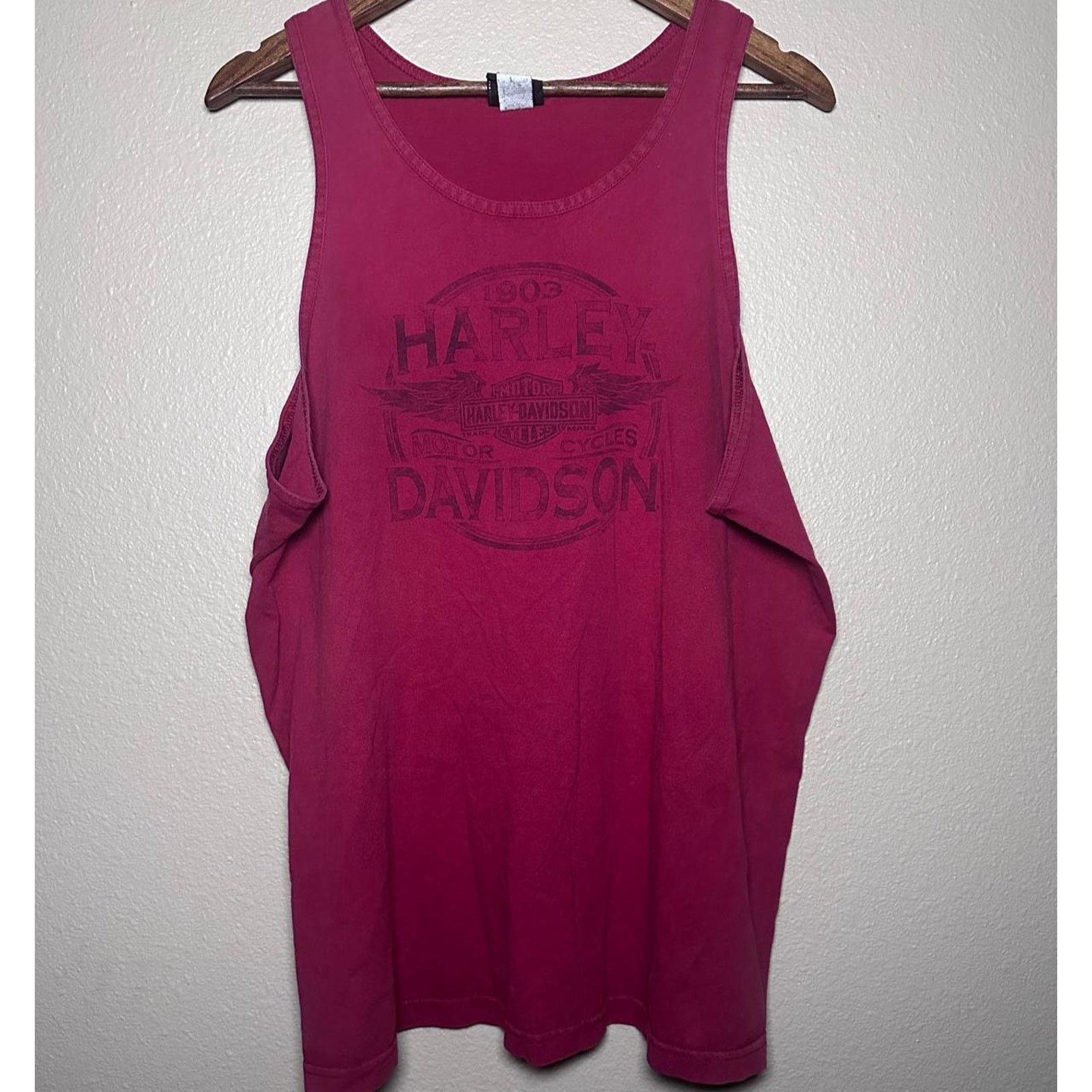 Harley Davidson 🌺 Harley-Davidson “Daytona Beach” 1903 Tank – Size L Size L / US 10 / IT 46 - 2 Thumbnail