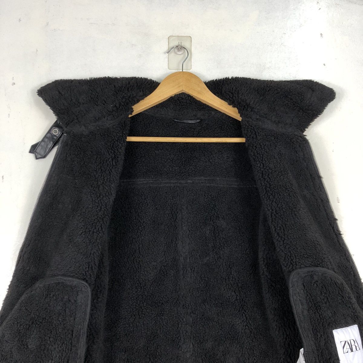 Other × Zara Sherpa Sherling Sheepskin Style Jackets Size US S / EU 44-46 / 1 - 12 Thumbnail