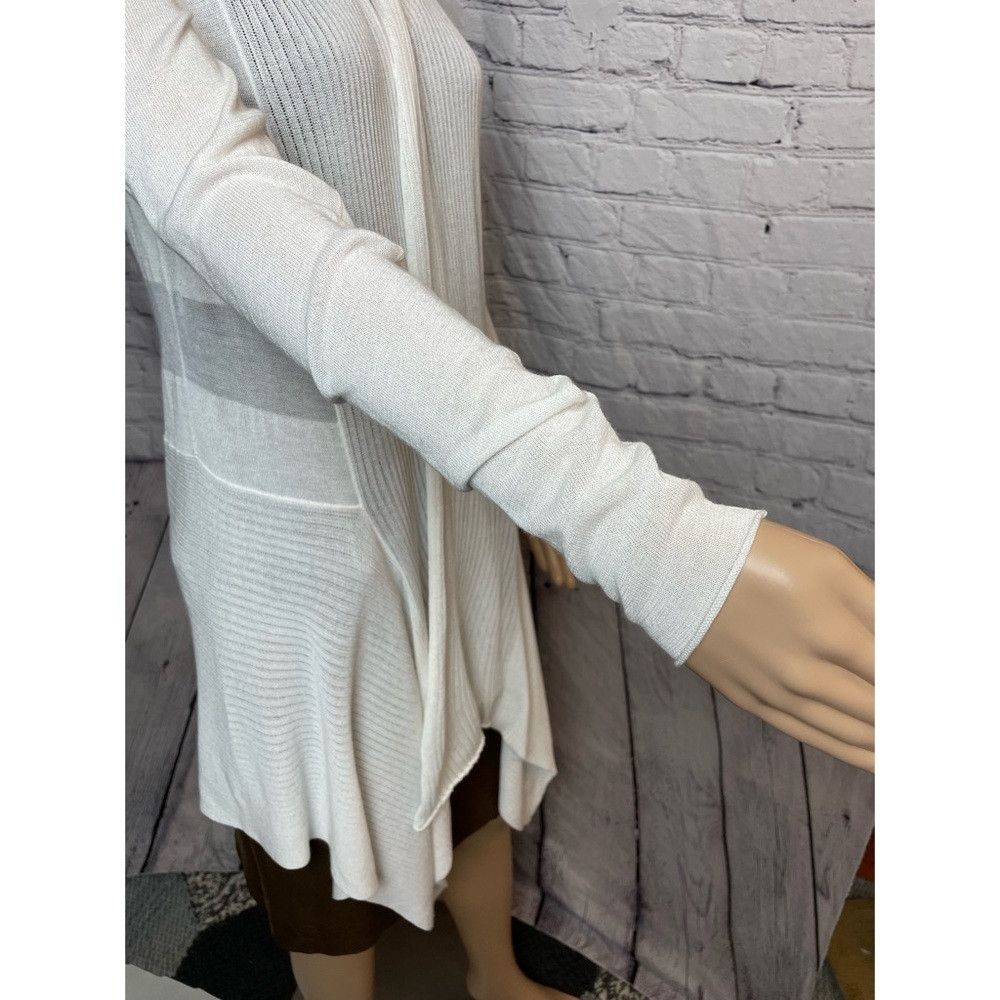 White + Warren White + Warren Open Front Rayon Cotton Cardigan Size S Size S / US 4 / IT 40 - 5 Thumbnail