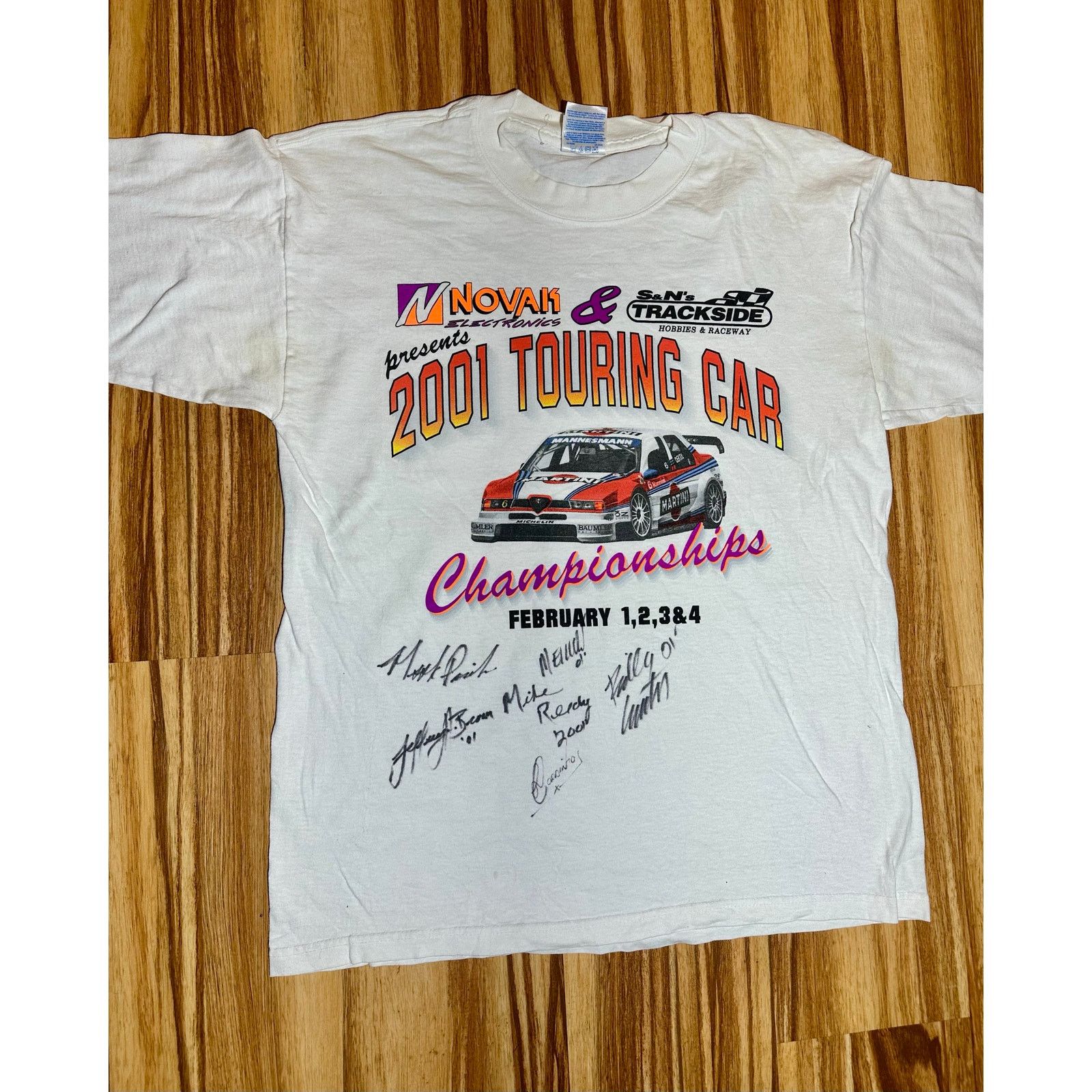Gildan Vintage 2001 Touring Car Championship Size US L / EU 52-54 / 3 - 3 Thumbnail