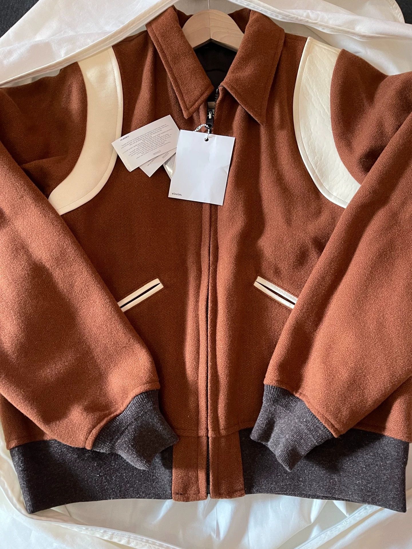 Visvim 18SS Satin Bomber JKT 18SS Peerless Reversible Satin