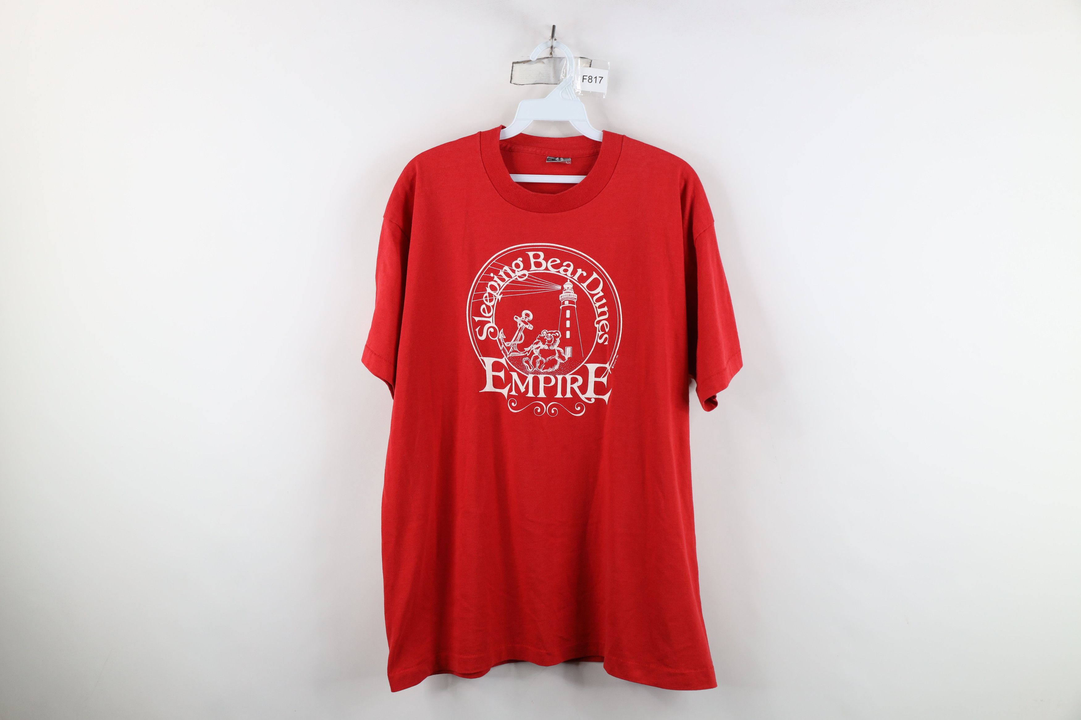 Vintage Vintage 90s Empire Sleeping Bear Dunes Michigan T-Shirt USA Size US XL / EU 56 / 4 - 1 Thumbnail