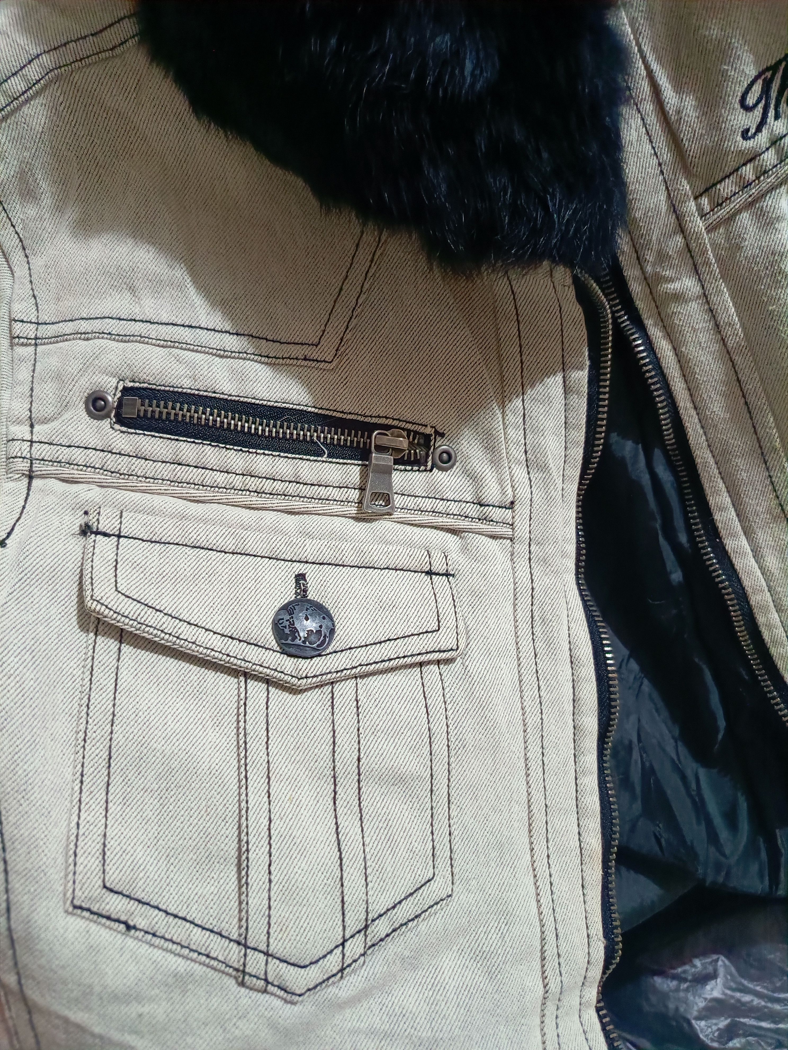 If Six Was Nine 2000's In The Aticc Fur Corral Distressed Embroidered Rides Size US M / EU 48-50 / 2 - 8 Thumbnail