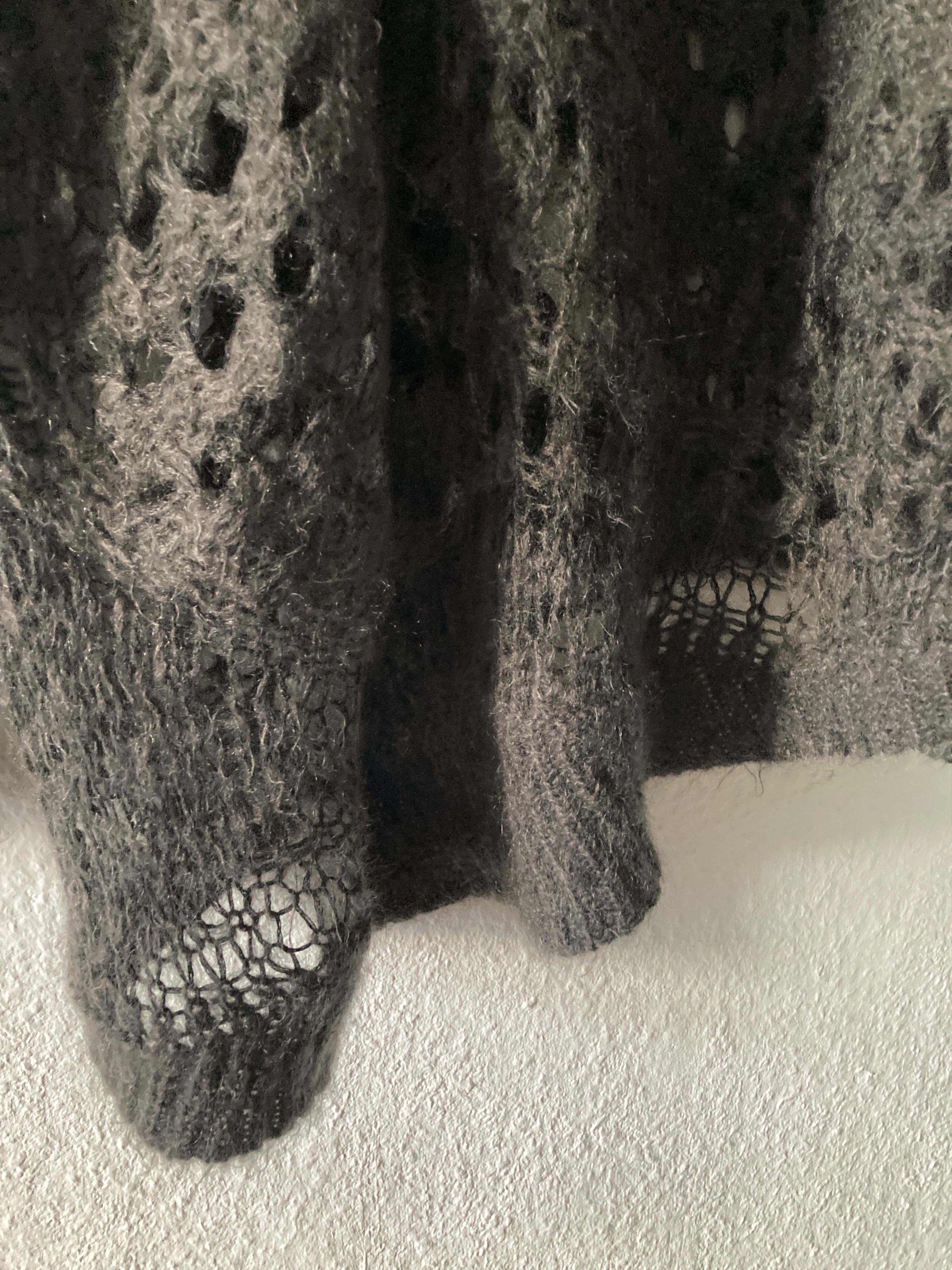 Rick Owens F/W 14 "MOODY" Sample Mohair & Silk Psycho Knit Rick Owens Size US M / EU 48-50 / 2 - 7 Thumbnail