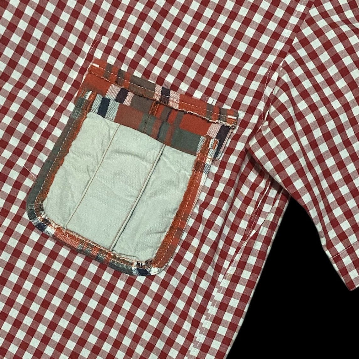 Comme des Garcons Homme Plus Comme des Garcons Homme Plus 2pocket Design Checker Shirt Size US S / EU 44-46 / 1 - 4 Thumbnail
