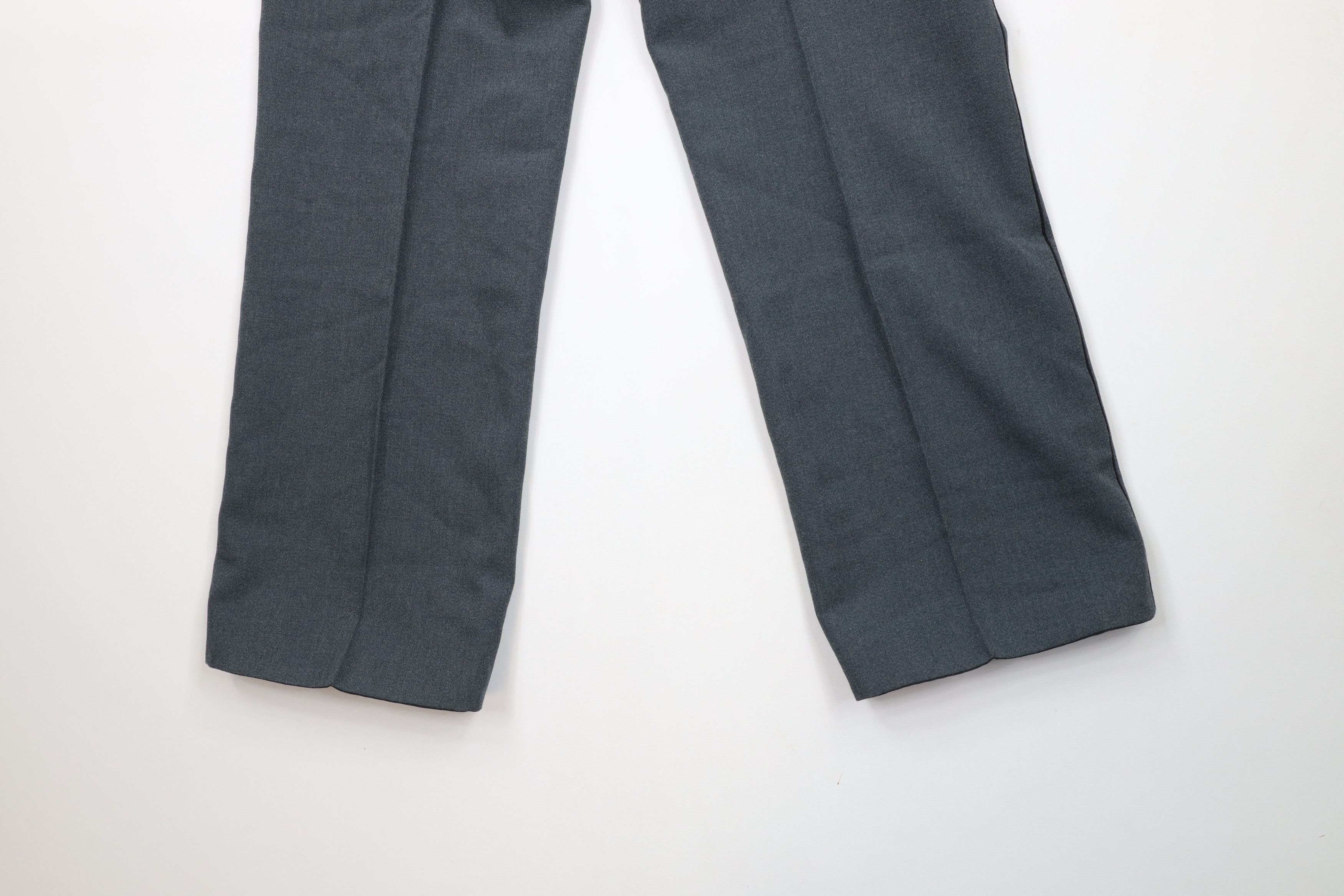 Vintage Vintage 90s Military Wool Button Fly Wide Leg Pants Green Size US 34 / EU 50 - 12 Thumbnail