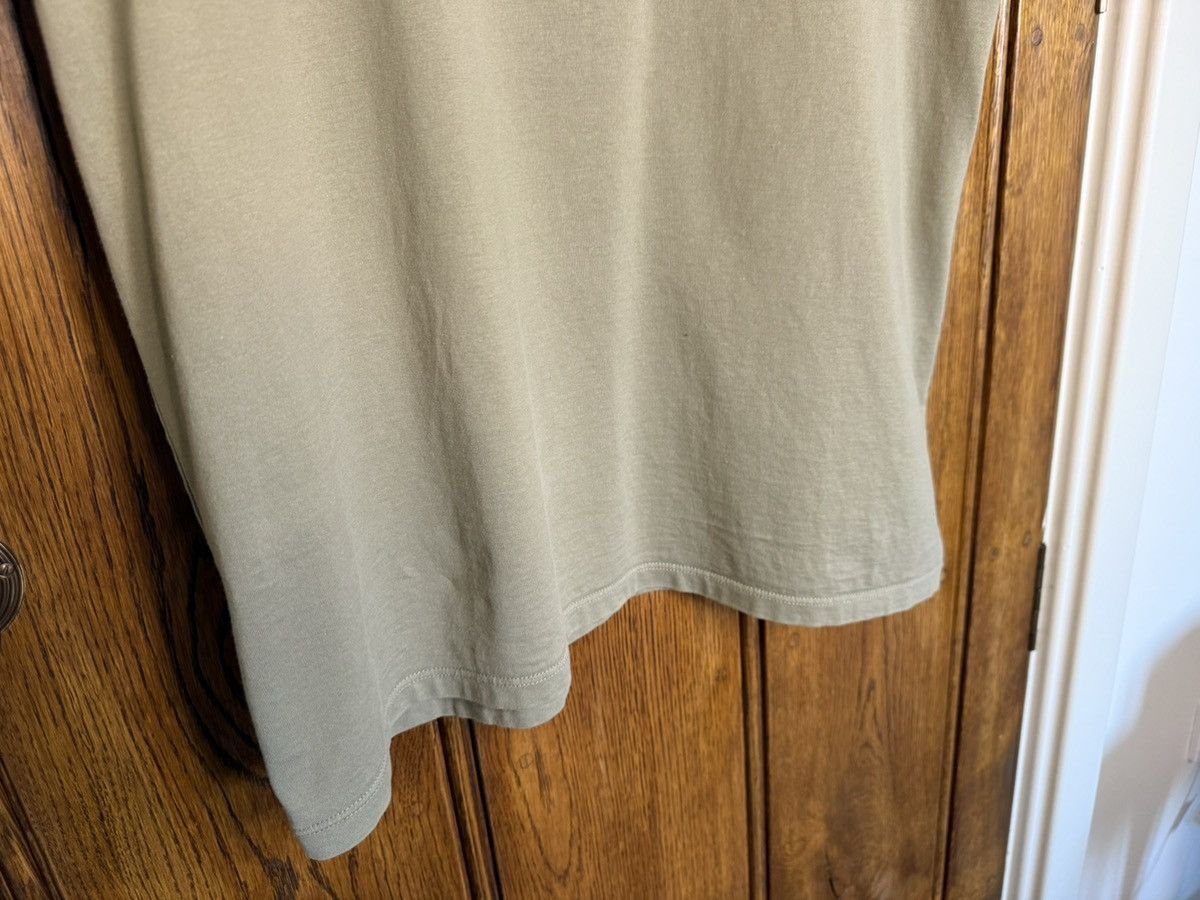 Celine Celine logo t shirt Hedi Slimane khaki green M grail Size US M / EU 48-50 / 2 - 12 Thumbnail