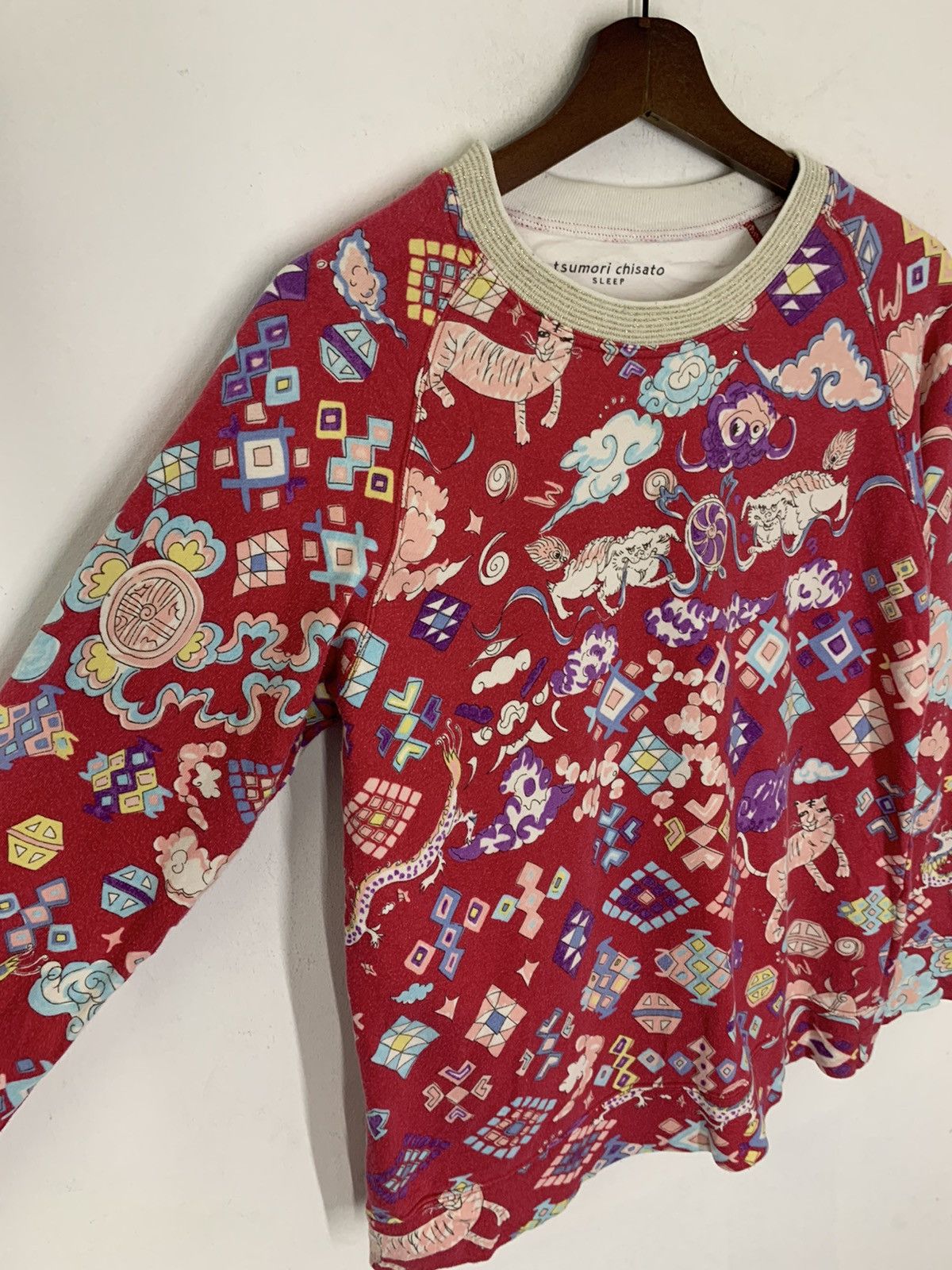 Tsumori Chisato Tsumori Chisato Japanese Pop Art Sweatshirt Size US S / EU 44-46 / 1 - 2 Thumbnail