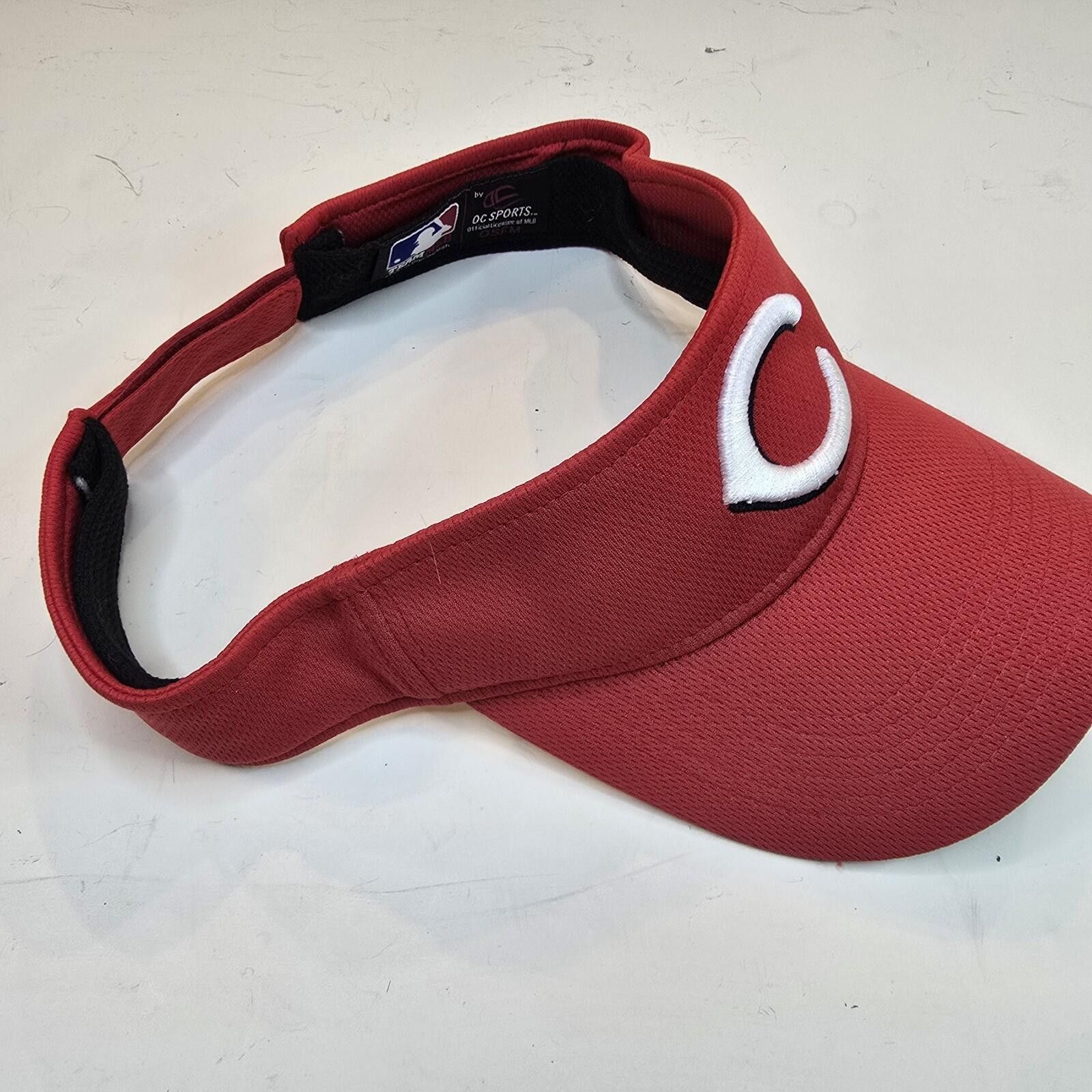 Other CINCINNATI REDS VISOR HAT MLB BASEBALL ADJUSTABLE CAP Size ONE SIZE - 2 Thumbnail