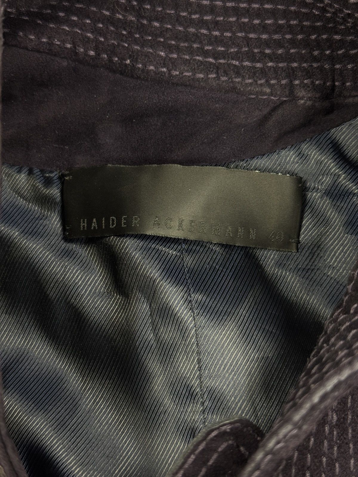 Haider Ackermann Haider Ackerman - 00’s Asymetric Suede Jacket Size US M / EU 48-50 / 2 - 7 Thumbnail