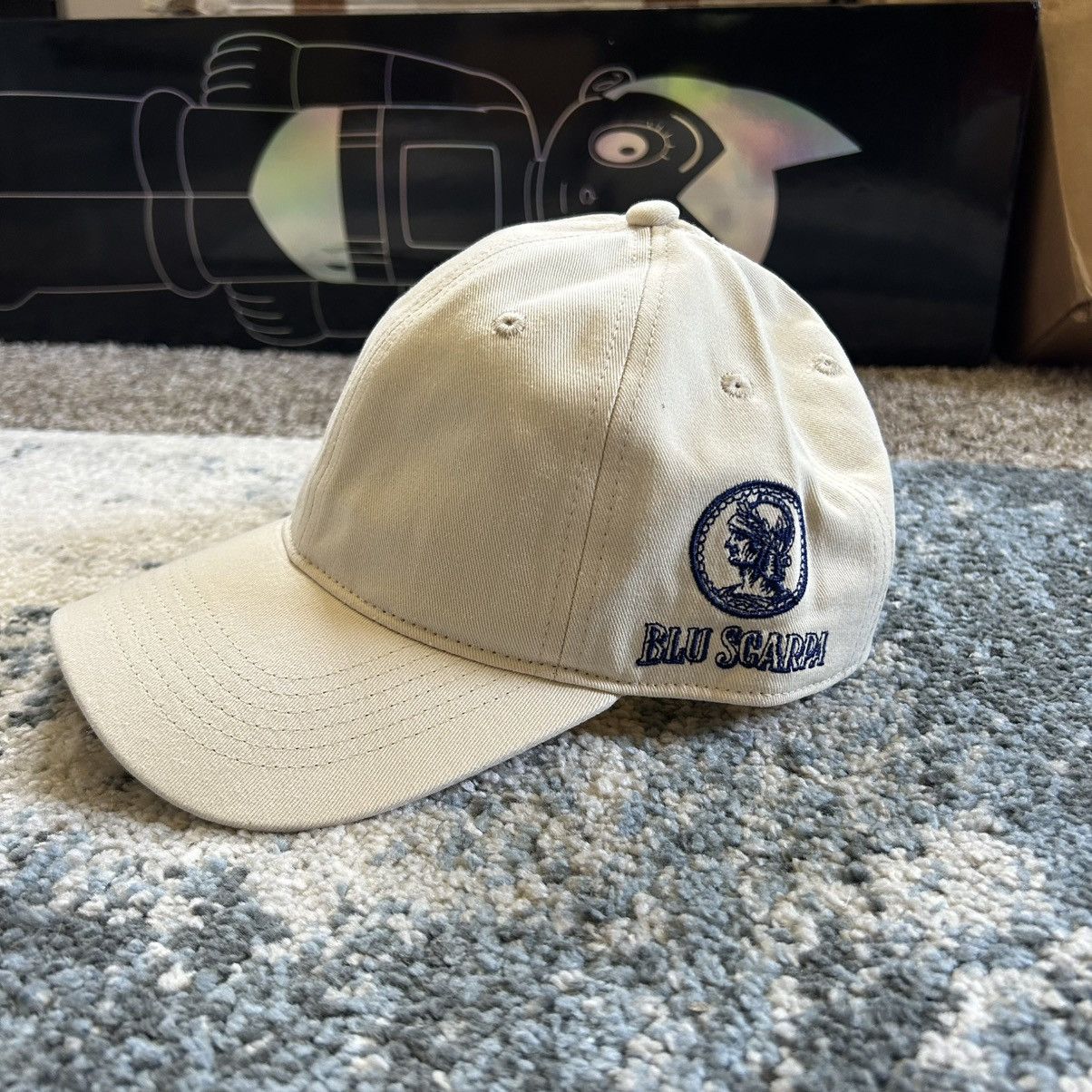 Vintage BLU SCARPA CAPPELLO SANTA FE TENNiS DAD HAT BASEBALL CAP Size ONE SIZE - 5 Thumbnail