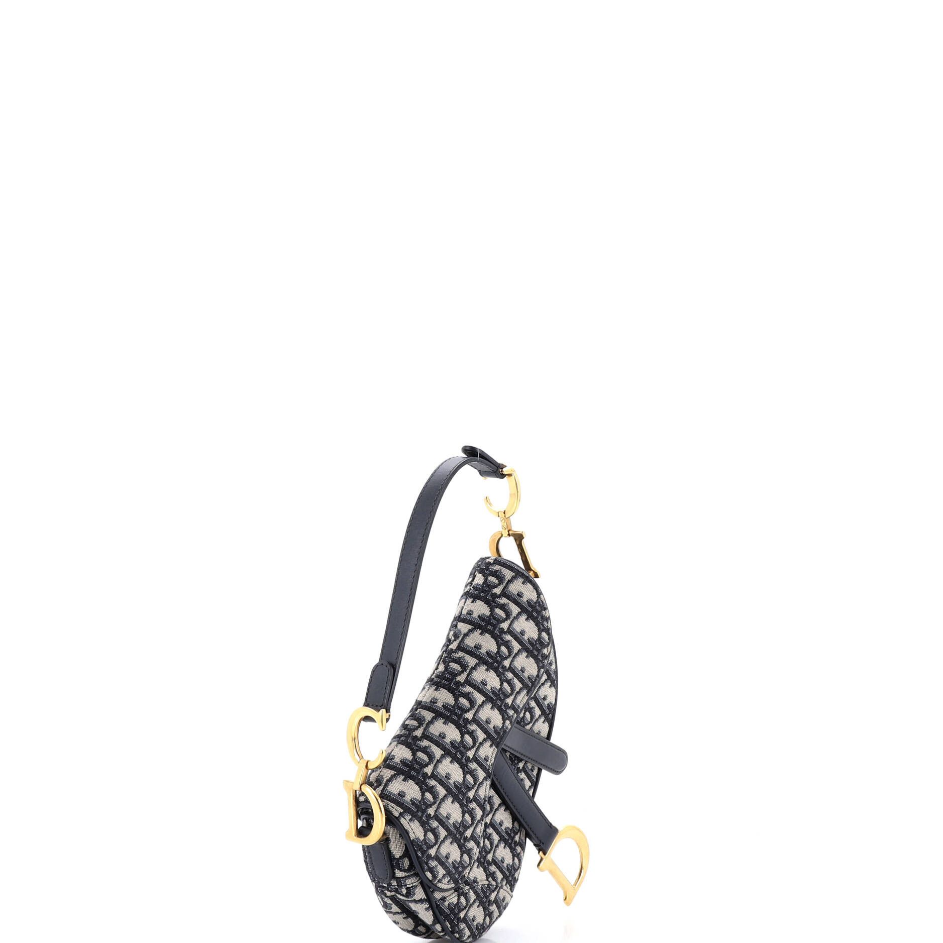 Dior Saddle Handbag Oblique Canvas Mini Size ONE SIZE - 1 Thumbnail