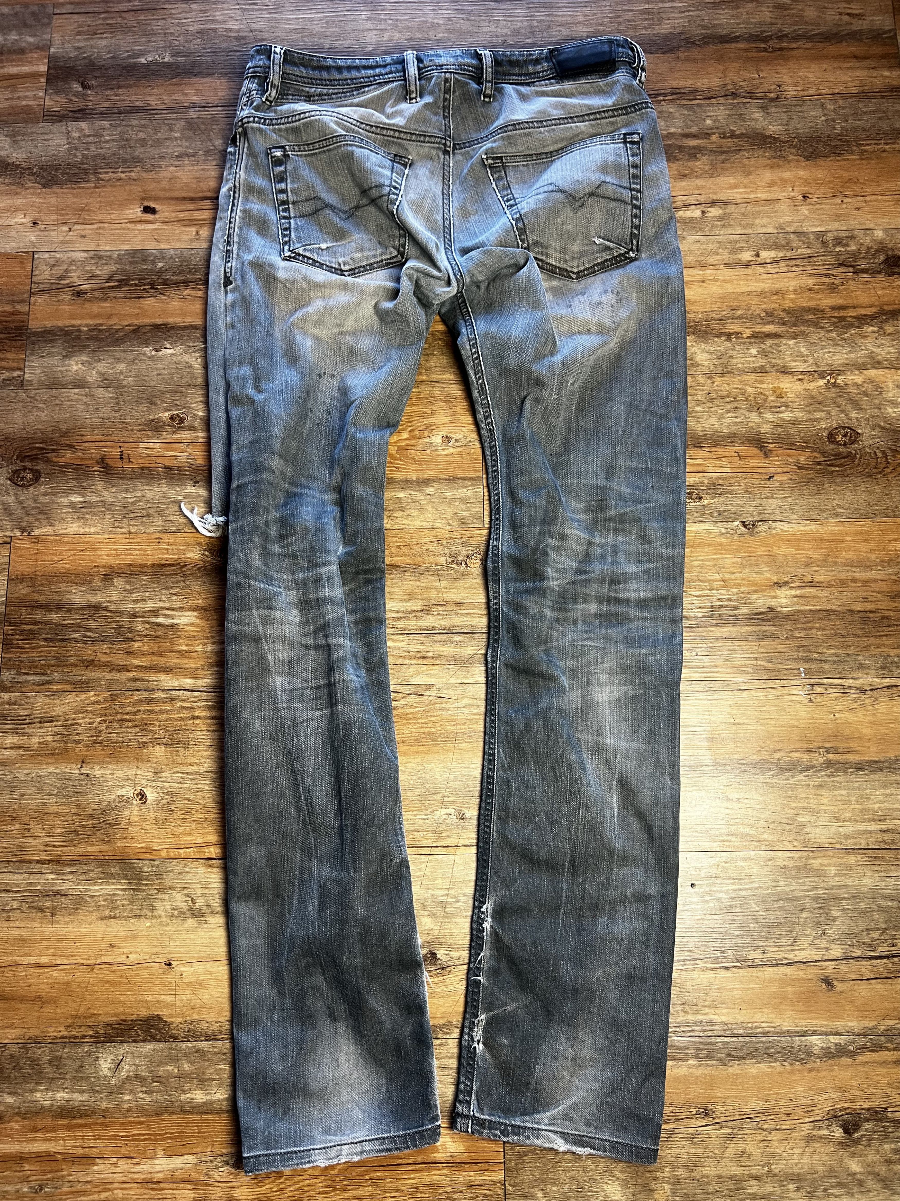 Diesel Vintage Diesel Denim Wash 0886A Stretch Shioner Jeans Size US 30 / EU 46 - 14 Thumbnail