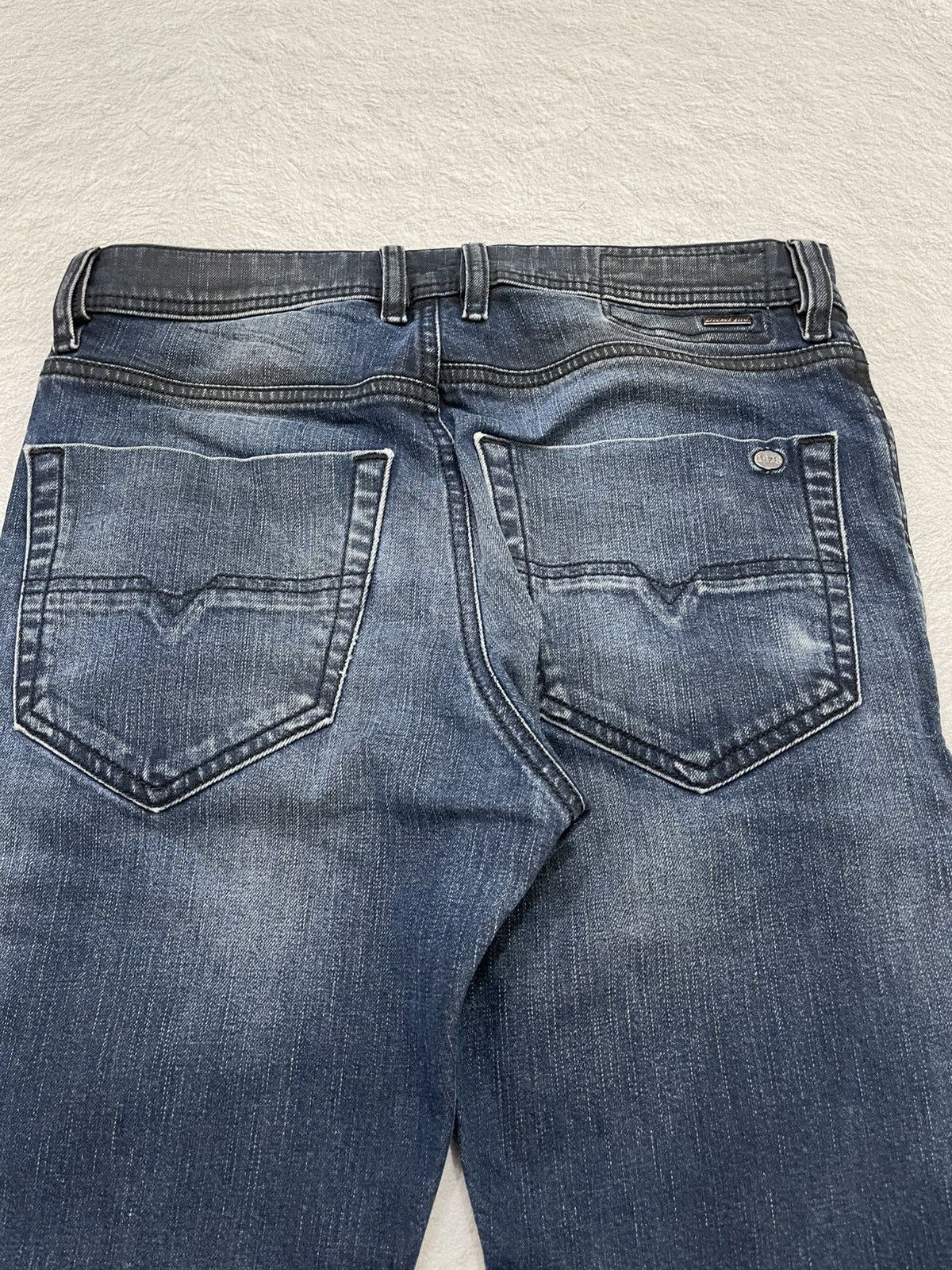 Diesel Diesel Industry Denim Stonewash Y2K Slim Pants Size US 29 - 5 Thumbnail
