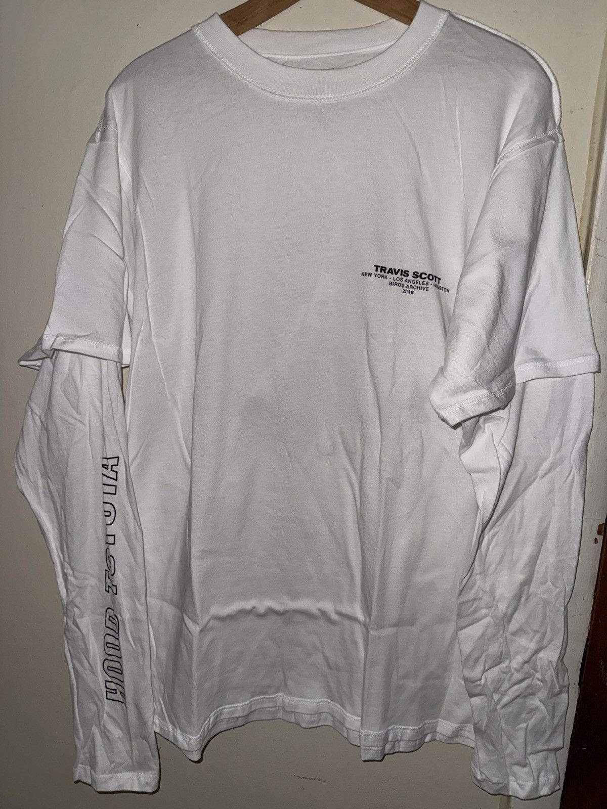Travis Scott NEW Travis Scott l/s long sleeve tee tshirt! Hood Toyota DS! Size US M / EU 48-50 / 2 - 7 Thumbnail