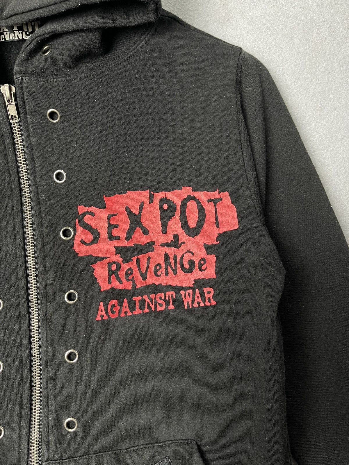 Sex Pot ReVeNGe Vintage Sex Pot Revenge Punk Graphic Zip Hoodie Size US M / EU 48-50 / 2 - 4 Thumbnail