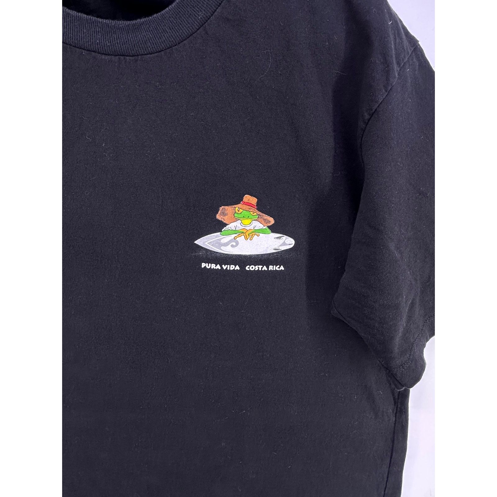& Other Stories Pura Vida Costa Rica Black Tshirt Size Large Size US L / EU 52-54 / 3 - 4 Thumbnail