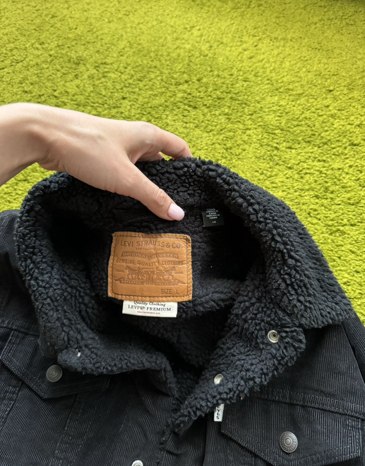Designer × Levi's Levi’s Premium corduroy Sherpa jacket Size US L / EU 52-54 / 3 - 3 Thumbnail