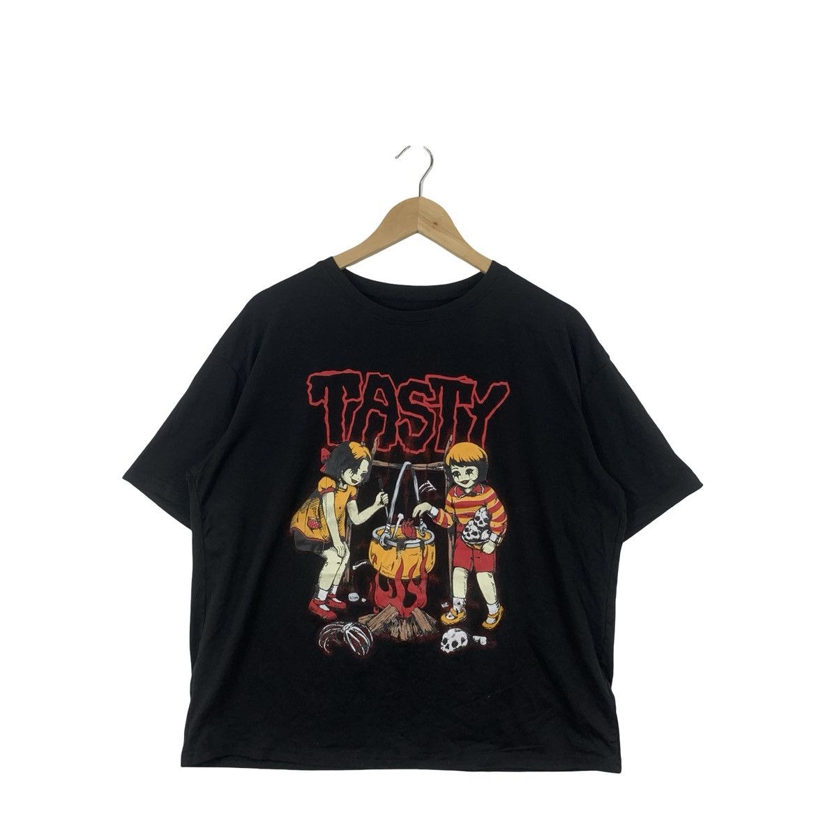Other ROMWE TASTY Slightly Macabre Cartoon Design Tee Shirt Top Size US M / EU 48-50 / 2 - 3 Thumbnail