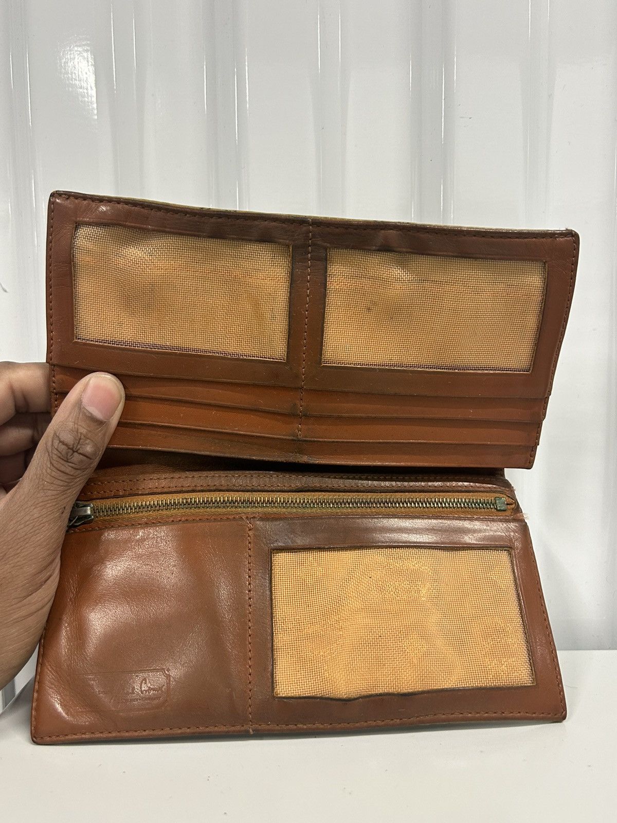 MCM Vintage Mcm cognac handmade longwallet Size ONE SIZE - 3 Thumbnail