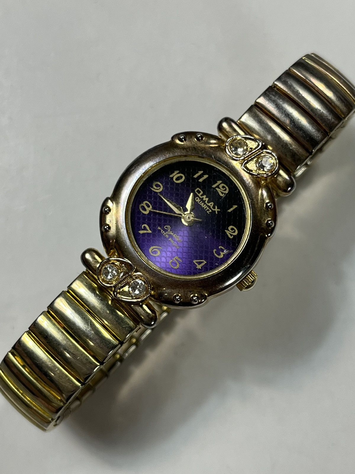 Jewelry Omax Gold & Purple Ladies’ Bracelet Watch – Japanese Brand Size ONE SIZE - 5 Thumbnail