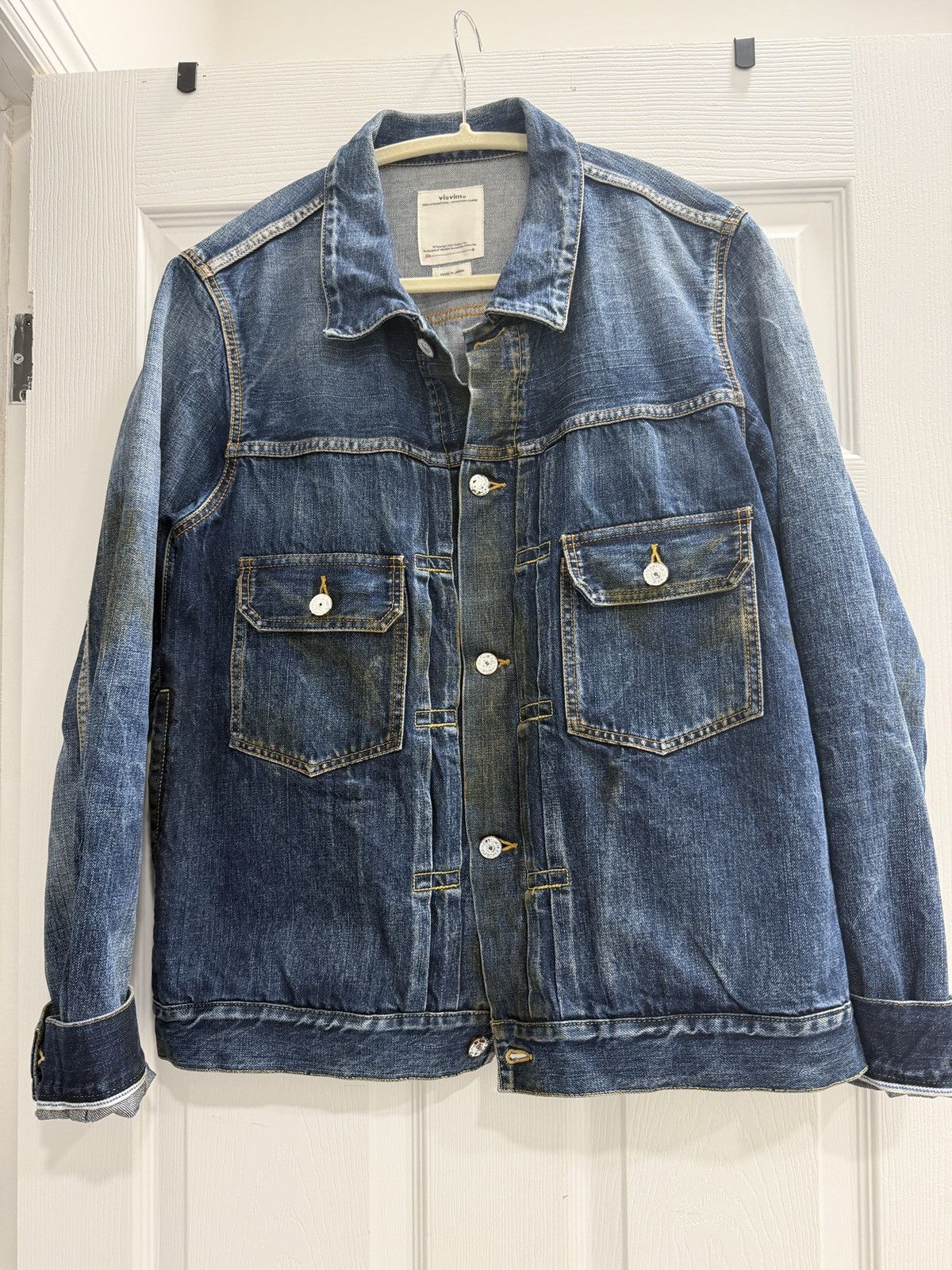 Visvim Visvim FW19 SS101 JKT DRY DMGD-1000 Size US M / EU 48-50 / 2 - 1 Thumbnail