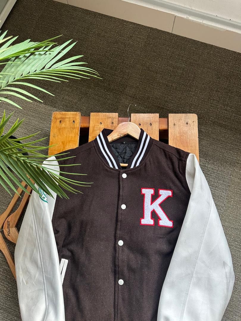 KOREA UNIVERSITY LEATHER VARSITY