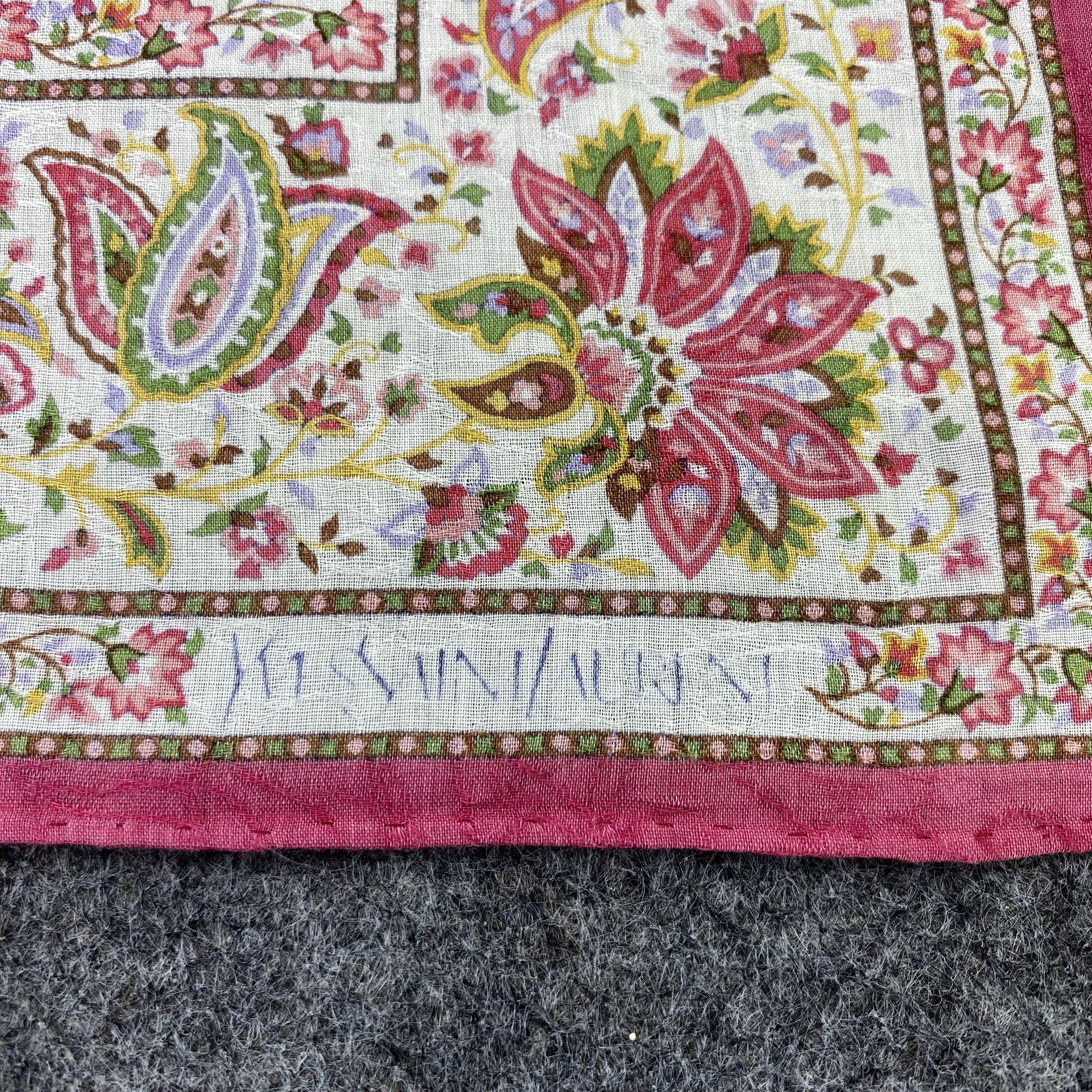 Vintage × Yves Saint Laurent Yves Saint Laurent Handkerchief / Bandana / Neckerchief-B892 Size ONE SIZE - 5 Thumbnail