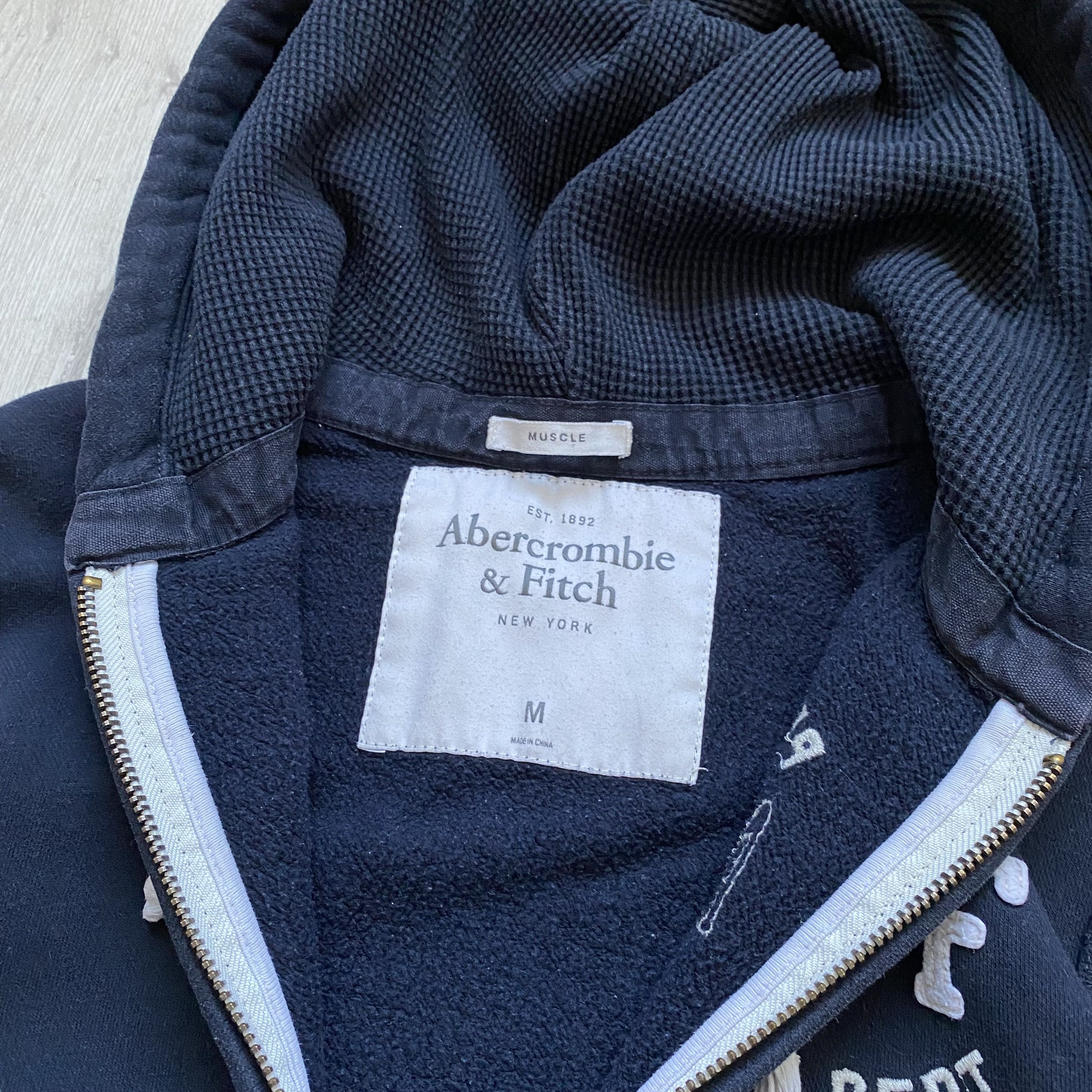 Vintage LGB style Heavy Abercrombie Fitch hoodie distressed Sweatshirts Hoodies