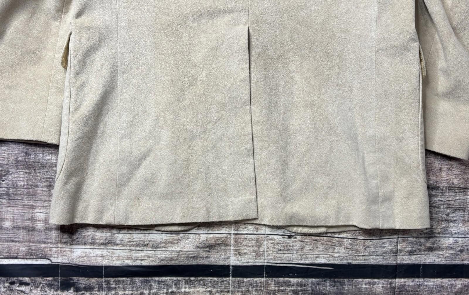 Other 80s Kingsridge Imperial Suede Blazer Jacket Men's 40R Beige Size 40R - 8 Thumbnail