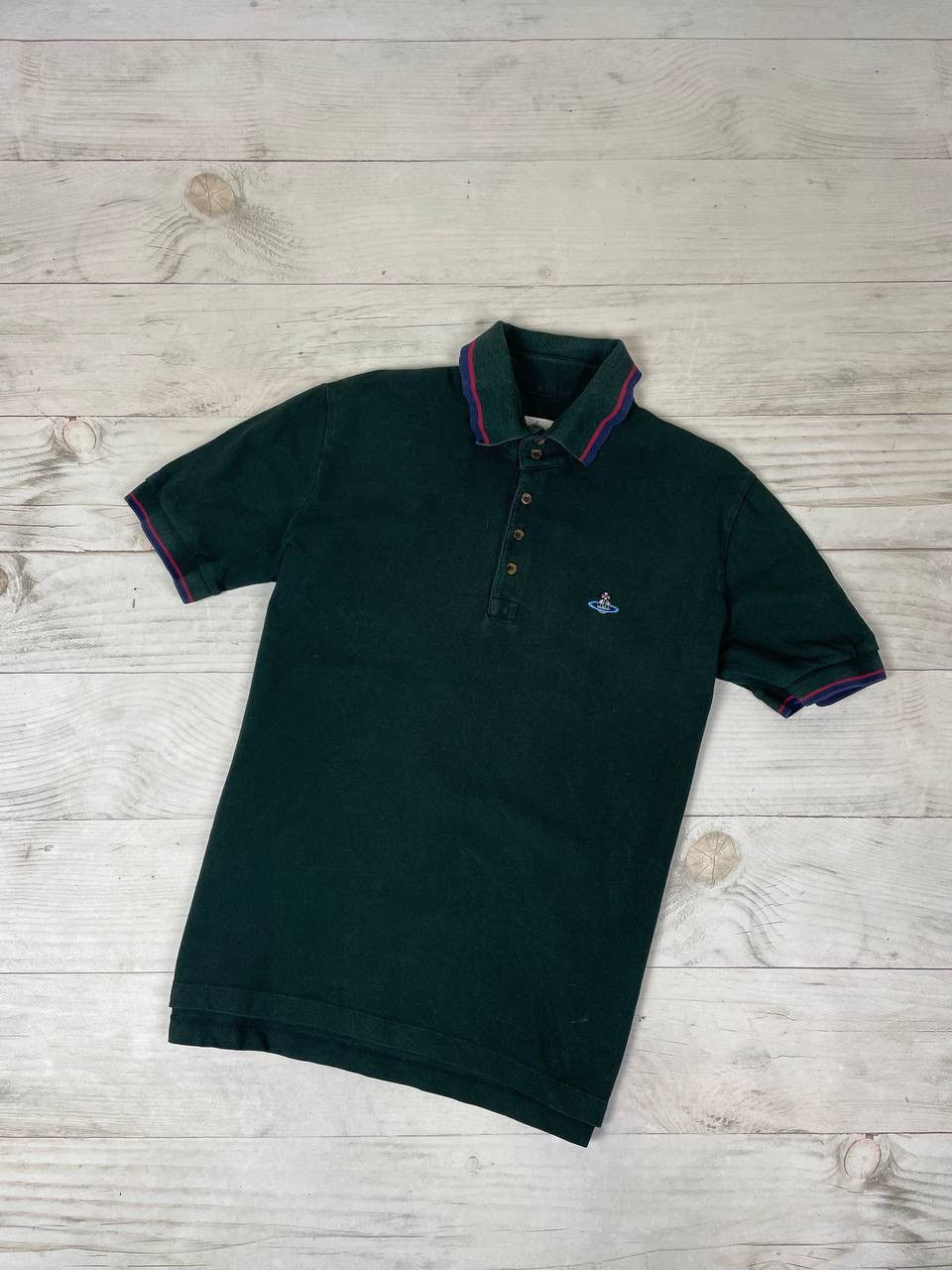 Vivienne Westwood Vivienne Westwood Polo Shirt Orb Basic Luxury Size US L / EU 52-54 / 3 - 1 Thumbnail