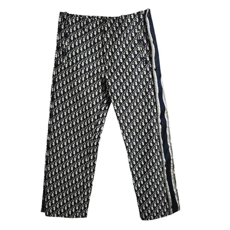 Dior Dior Black Polyester Women’s Casual Pants 0089 Size 24" / US 00 / IT 34 - 1 Thumbnail