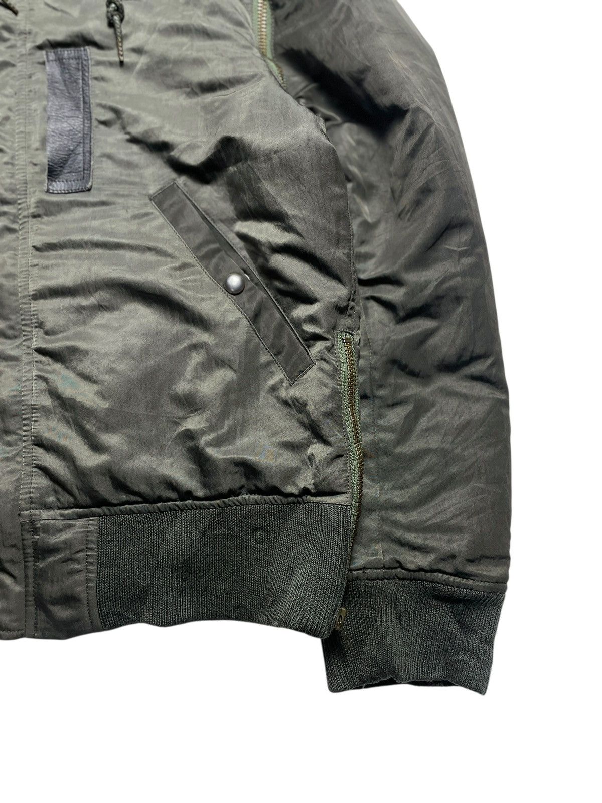 GOA 2000’sMen’s Bigi - Cyber Military N2BStyle Bomber Fur Jacket Size US M / EU 48-50 / 2 - 4 Thumbnail