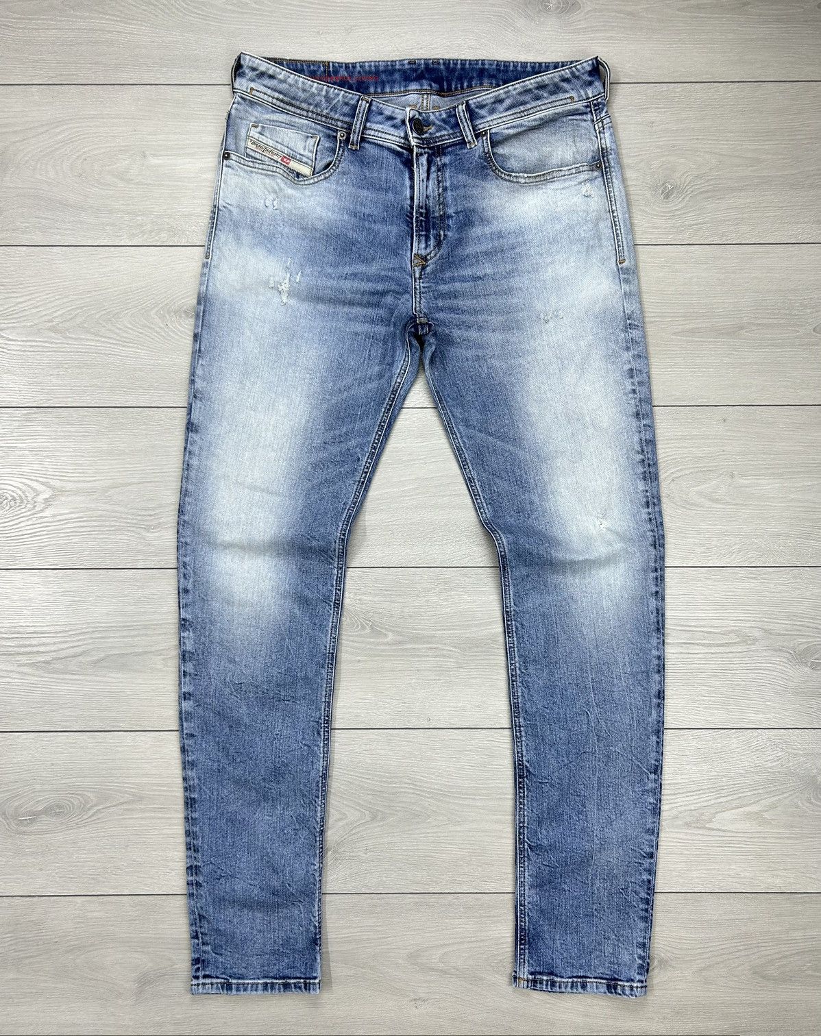 Diesel × Vintage Diesel Denim Jeans Size 33 Blue Size US 33 - 4 Thumbnail