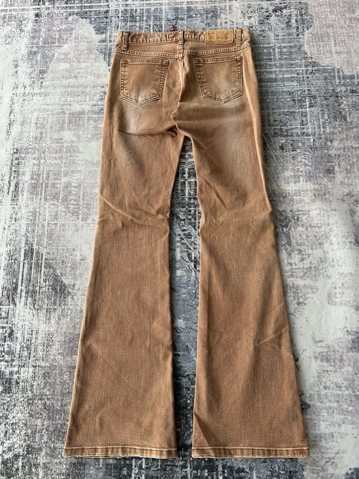 If Six Was Nine Flared Flawer Cox Jeans Size US 28 / EU 44 - 3 Thumbnail