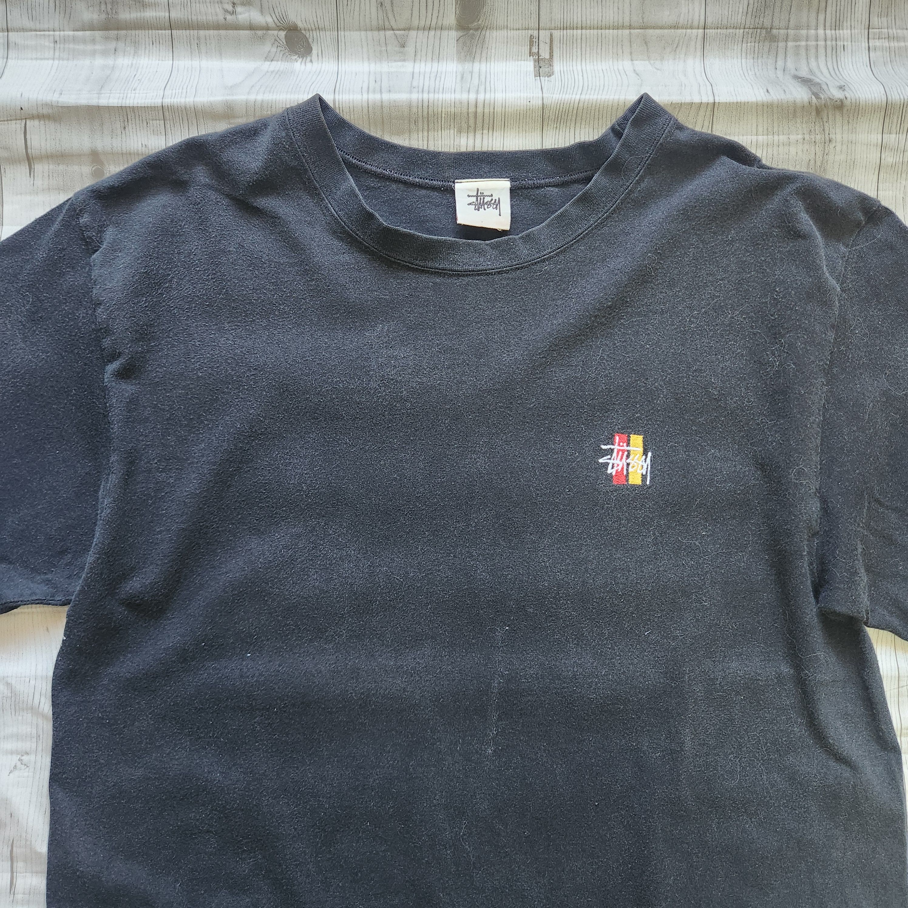 Stussy × Vintage Vintage Y2K Stussy USA TShirt Size US M / EU 48-50 / 2 - 3 Thumbnail