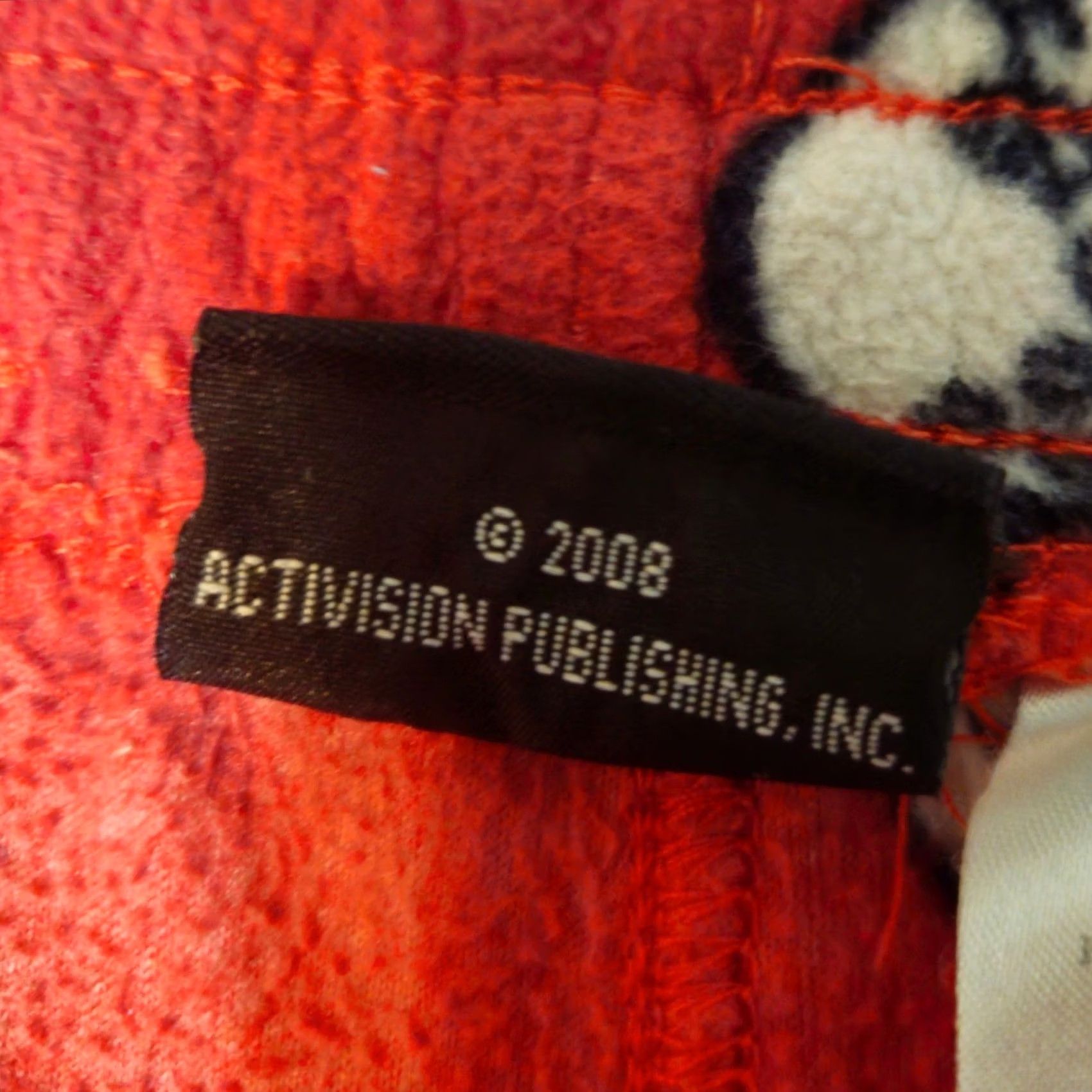 Vintage VINTAGE Guitar Hero Pajama Pants Mens L XL Red Fleece 2008 Activision VTG Gaming Lounge Size US 33 - 6 Thumbnail