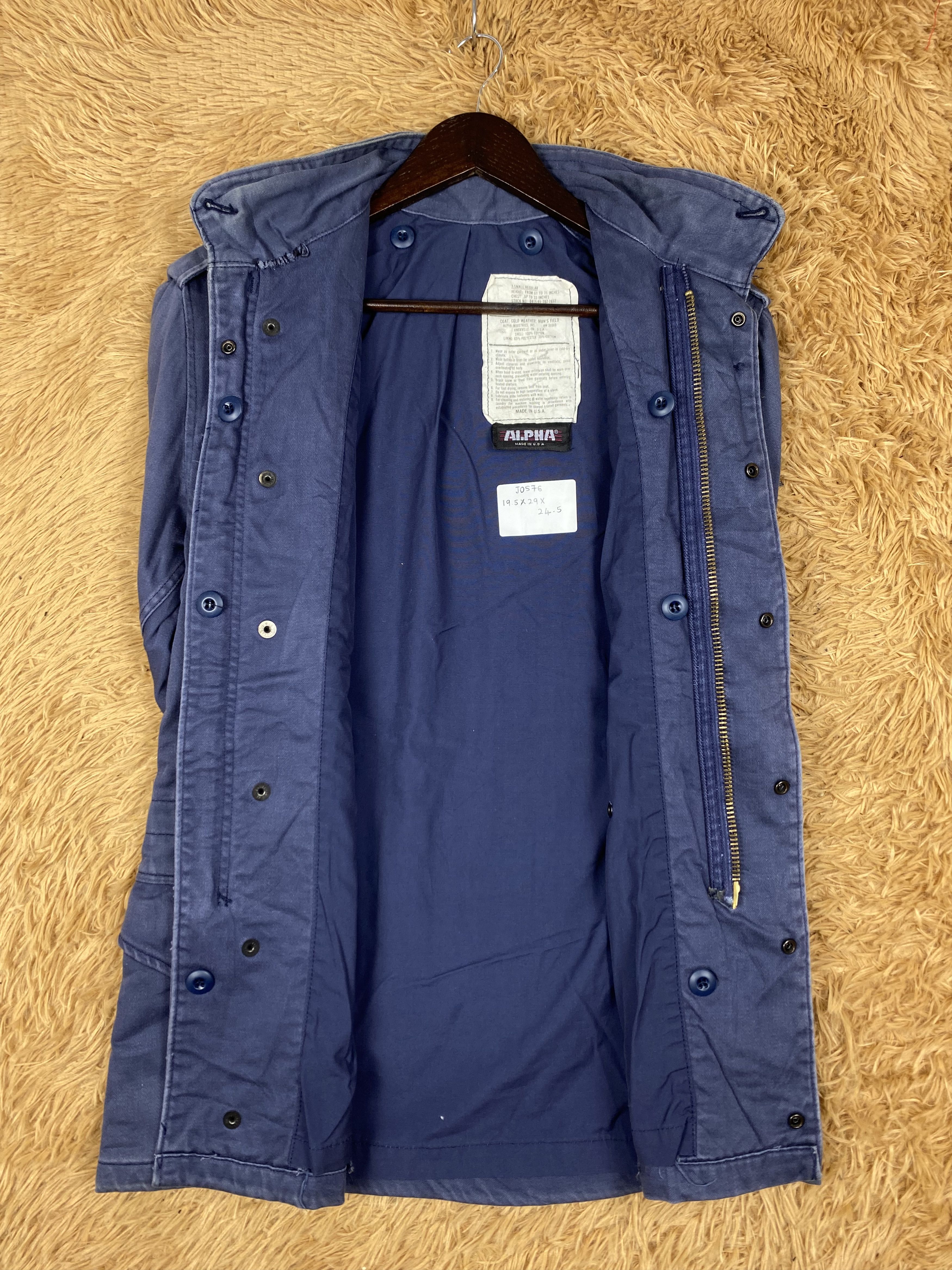 Alpha Industries Vintage Alpha Industries Jacket DJ0576 Size US S / EU 44-46 / 1 - 6 Thumbnail