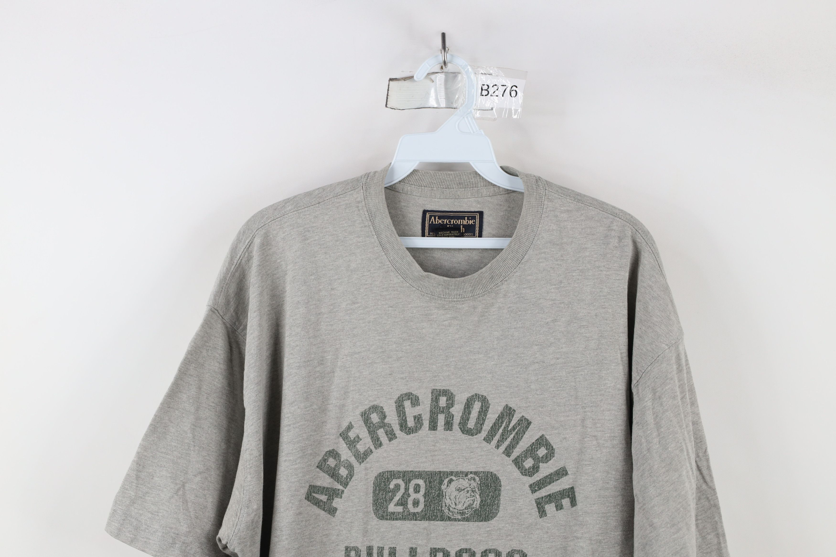 Abercrombie & Fitch × Vintage Vintage 90s Y2K Abercrombie & Fitch T-Shirt Gray USA Size US L / EU 52-54 / 3 - 2 Thumbnail