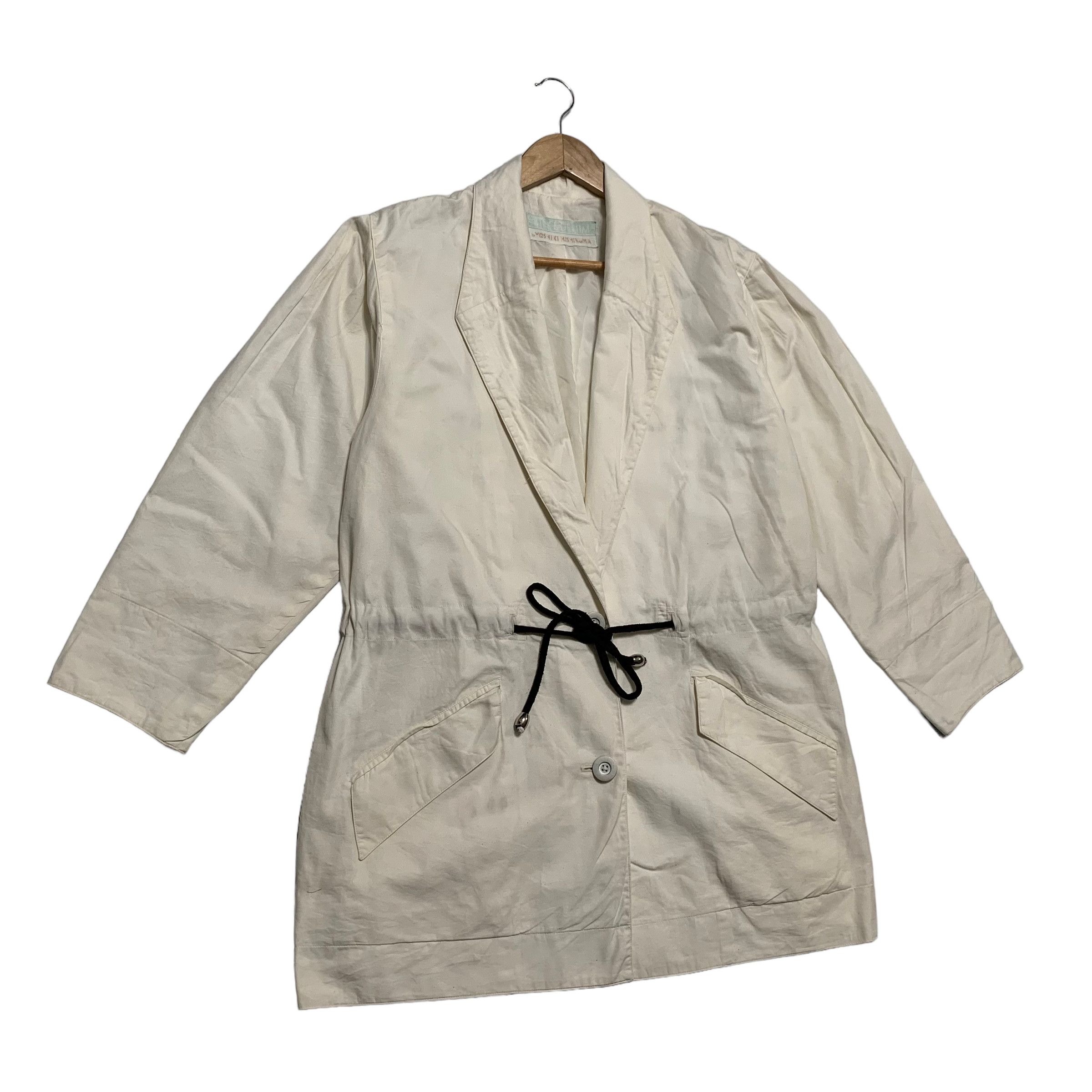 Other Yoshiki Hishinuma Silk & Denim Jacket Size L / US 10 / IT 46 - 3 Thumbnail