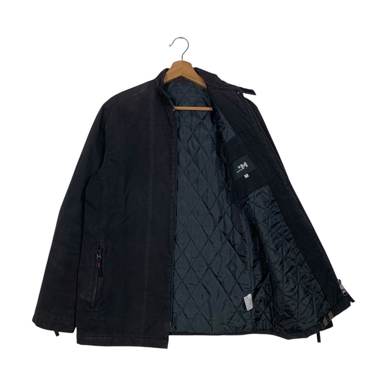 Japanese Brand UNTITLED M Cotton Casual Jacket Dark Brown #2801-C126 Size US M / EU 48-50 / 2 - 8 Thumbnail