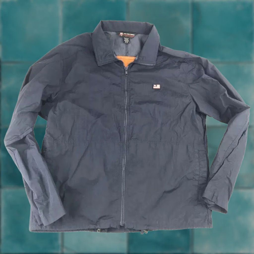Polo Ralph Lauren VINTAGE Polo Ralph Lauren Jacket Womens M Black Navy Packable 90s Sports Fitted Size M / US 6-8 / IT 42-44 - 1 Thumbnail