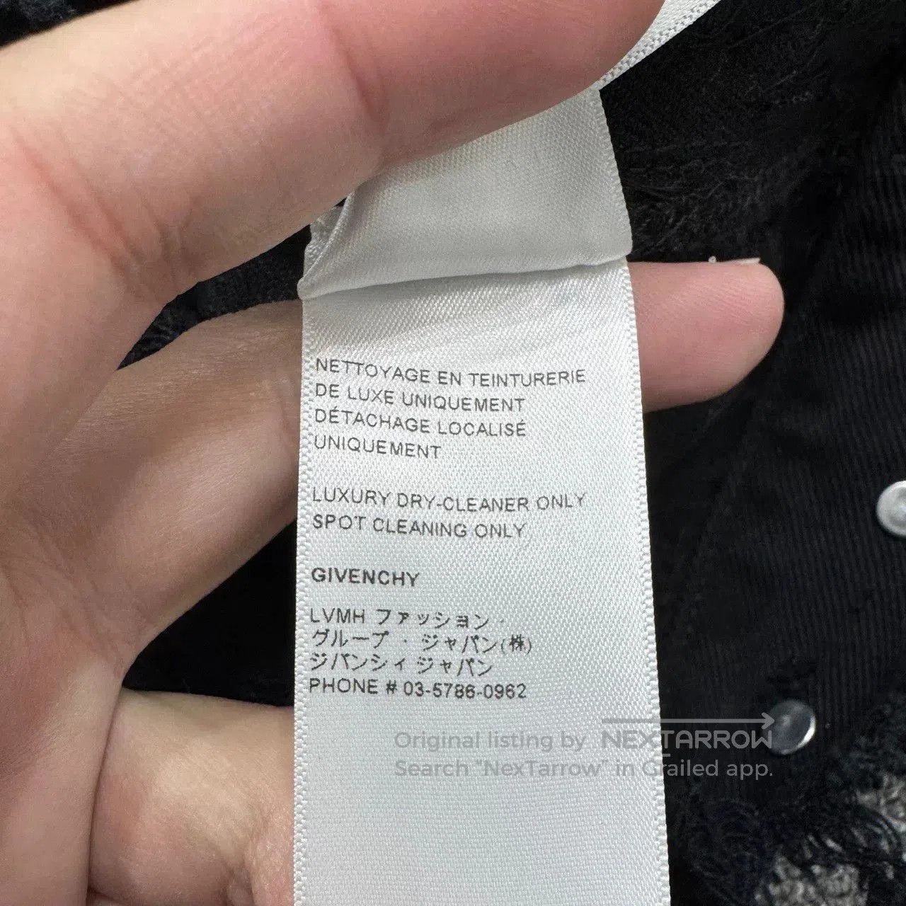 Givenchy givenchy artistic denim jacket in size small. Size US S / EU 44-46 / 1 - 6 Thumbnail