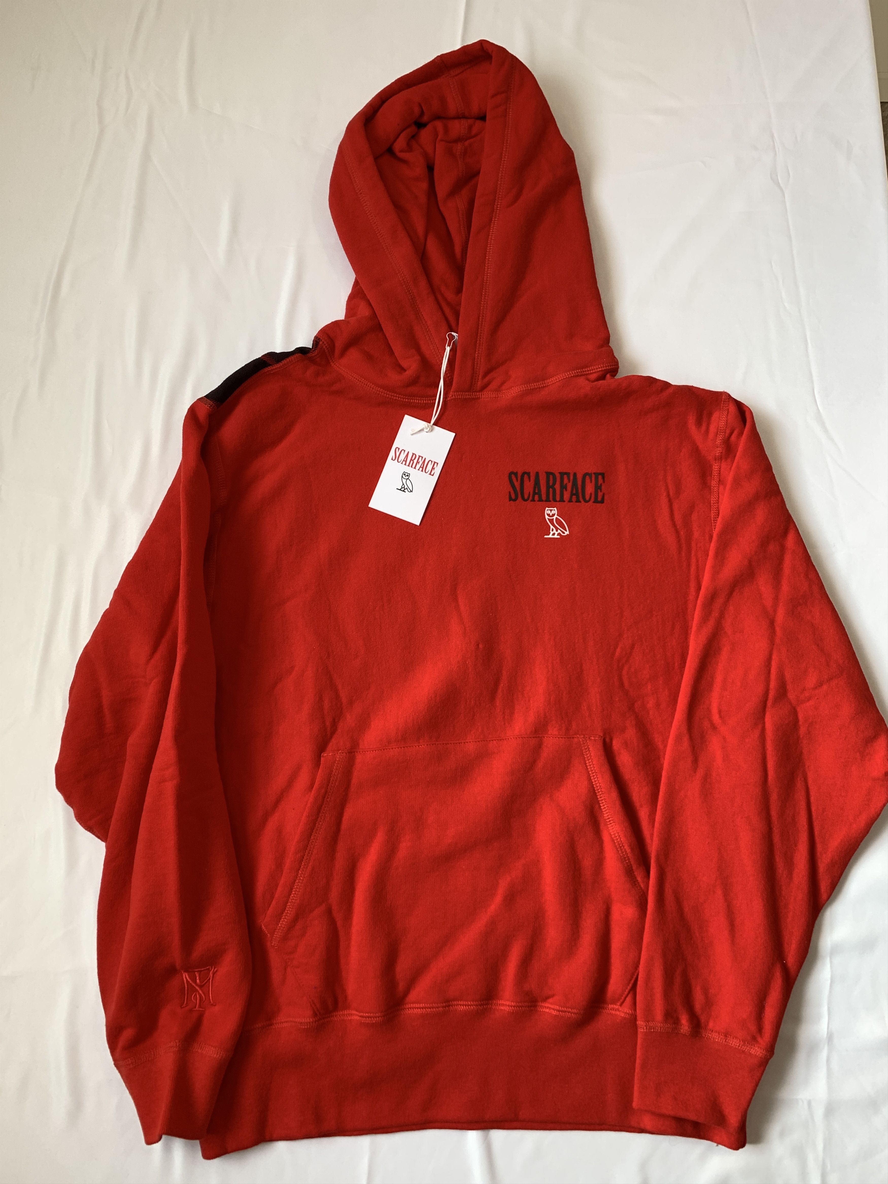 OVO X SCARFACE BLACK HOODIE