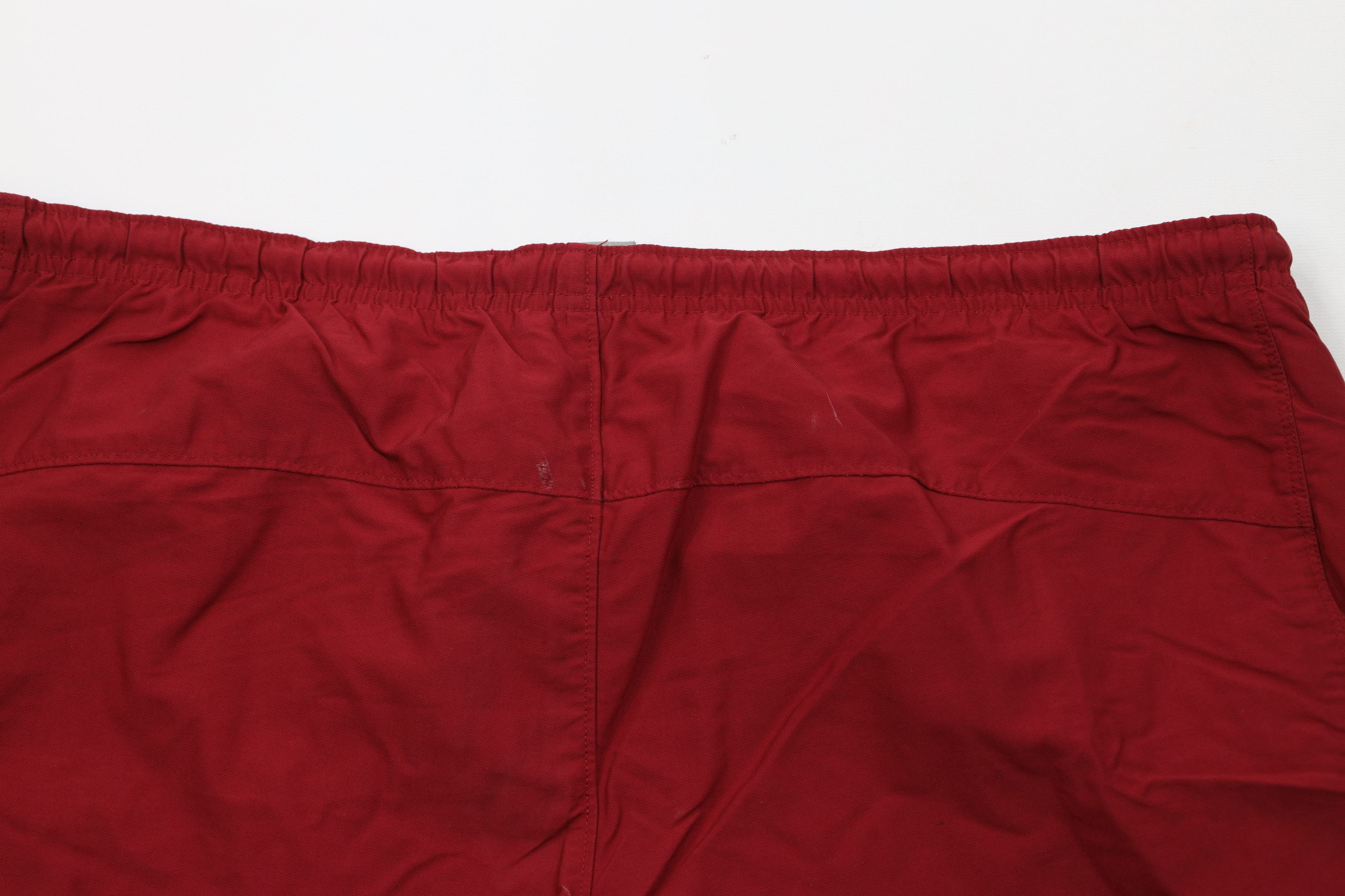 Nike AS IS Vintage Nike Travis Scott Mini Swoosh Shorts Red Size US 36 / EU 52 - 10 Thumbnail