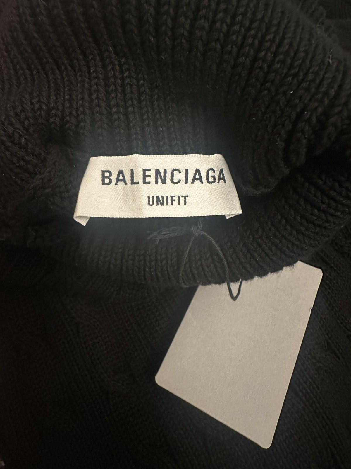Balenciaga Balenciaga Distressed/destroyed Turtleneck Cable knit Size US S / EU 44-46 / 1 - 4 Thumbnail