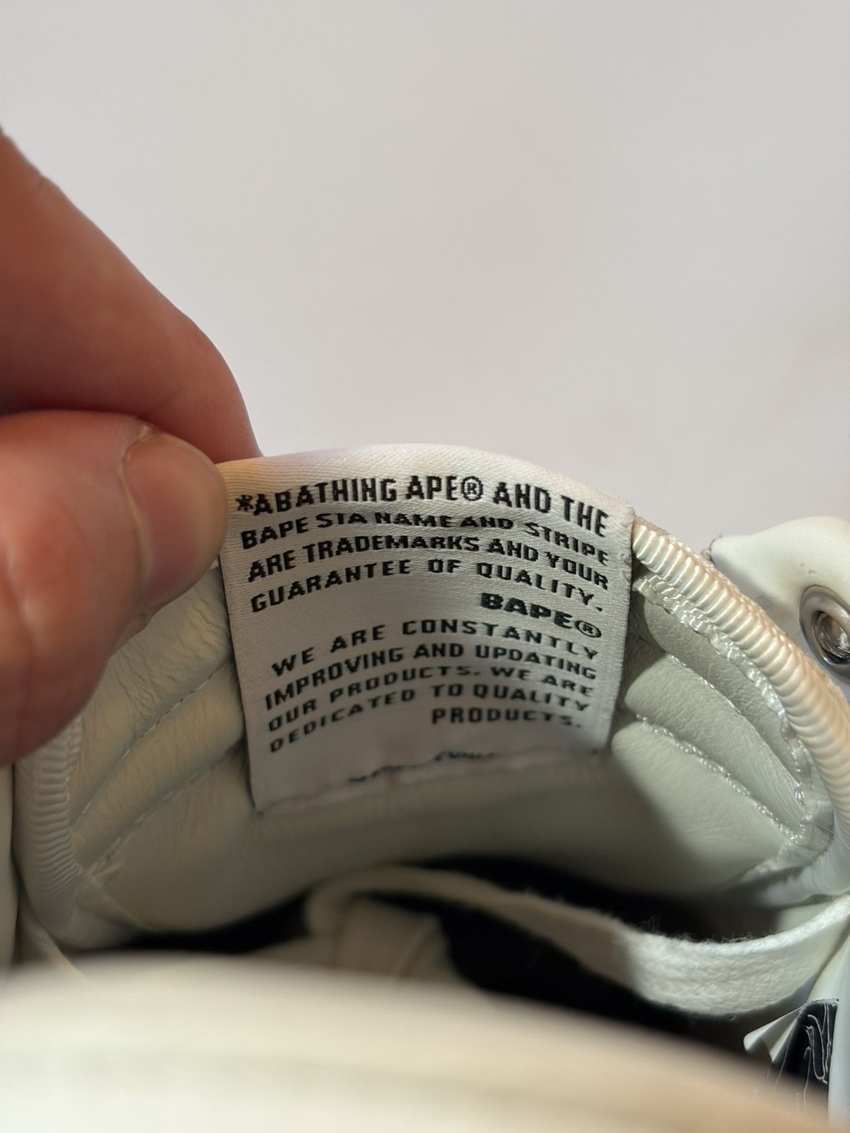 Bape Bapesta Low ABC Camo Size US 12 / EU 45 - 6 Thumbnail