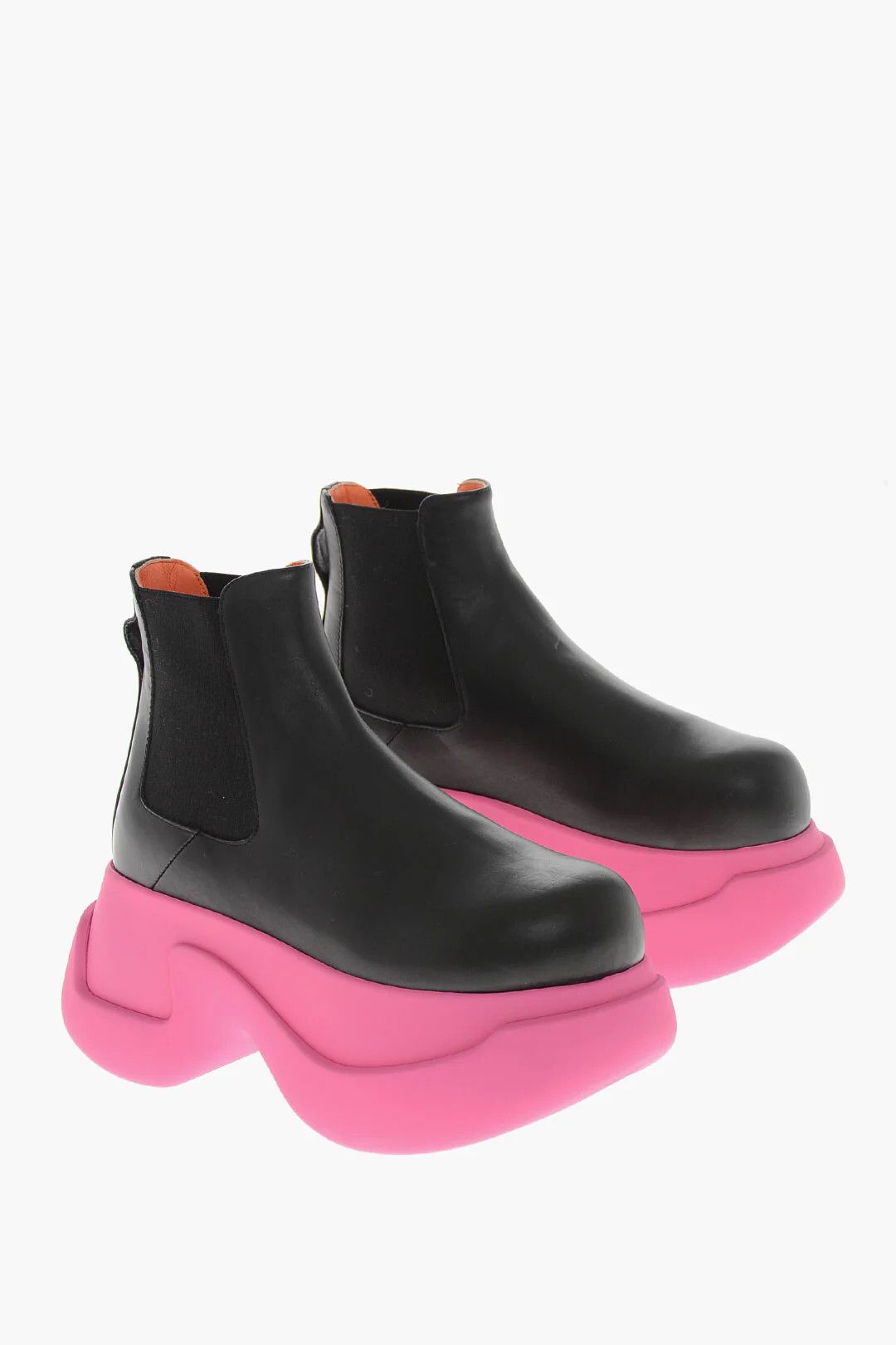 Marni og1mm0326 Leather Chelsea Boots in Black Size US 9 / IT 39 - 3 Thumbnail