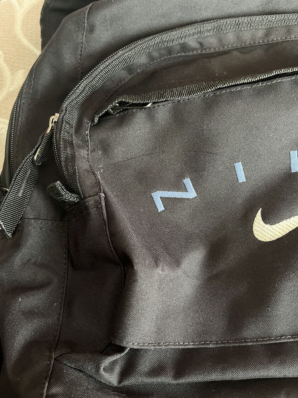 Other Vintage 90's Nike Backpack Bag Swoosh Logo Sling Style Y2K Size ONE SIZE - 12 Thumbnail